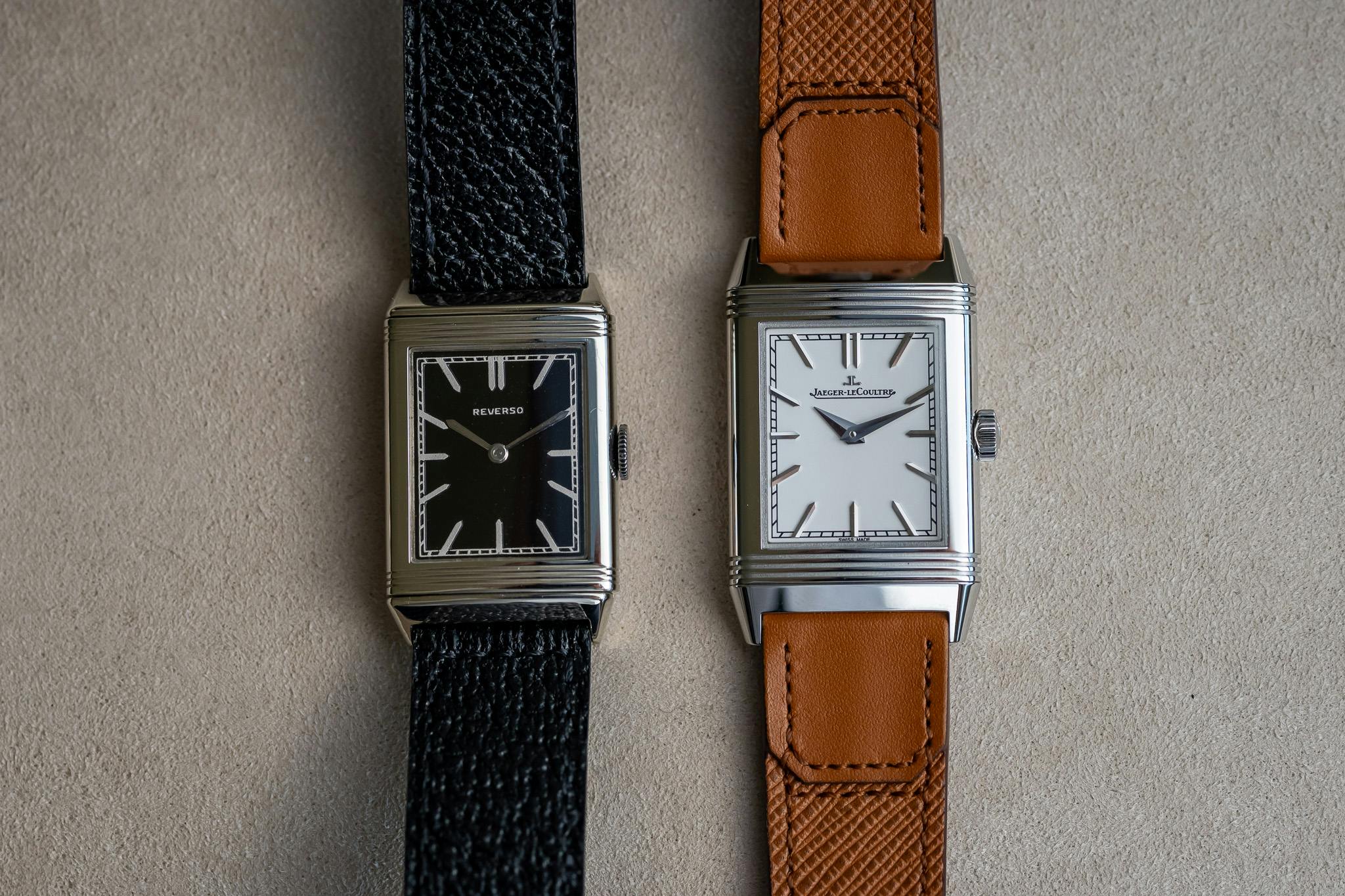 old vs. new jaeger-lecoultre reverso