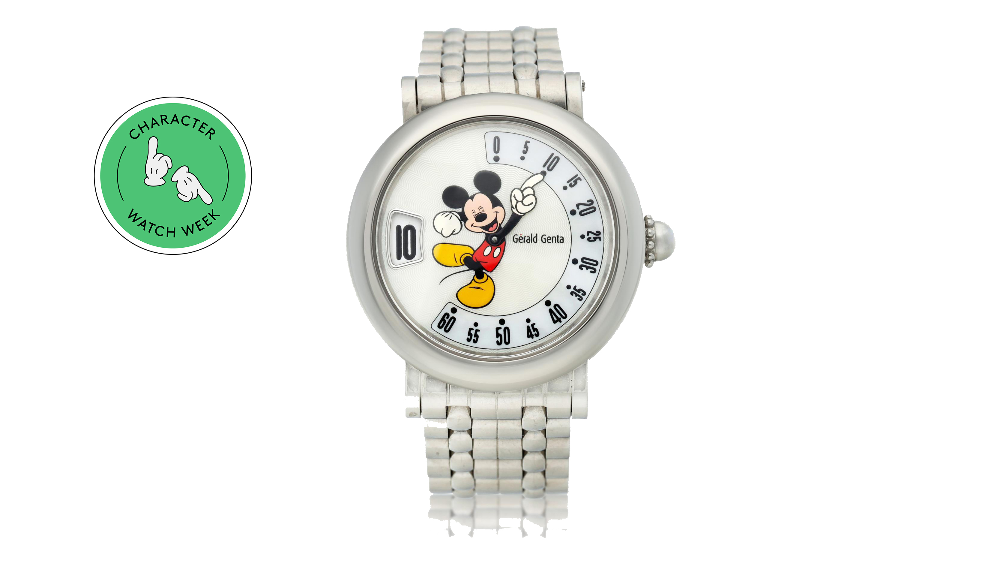 Gerald genta mickey 2025 mouse watch for sale