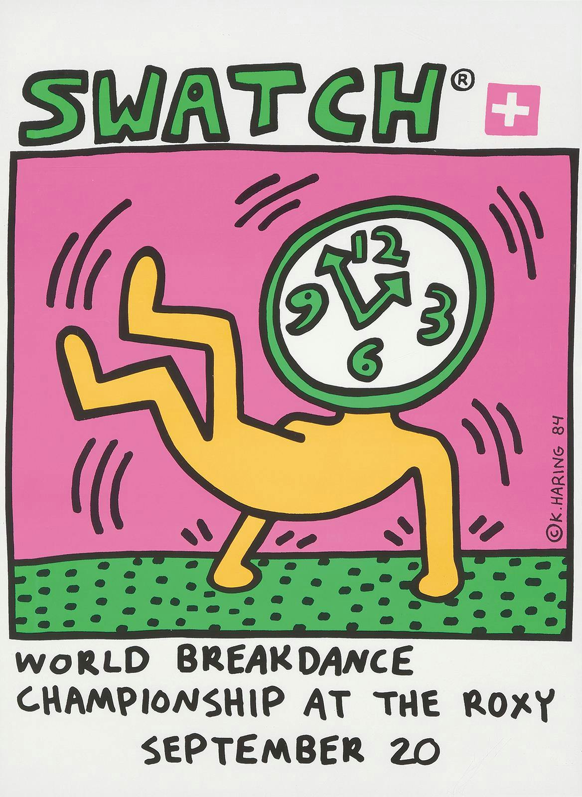 Swatch Breakdance Poster