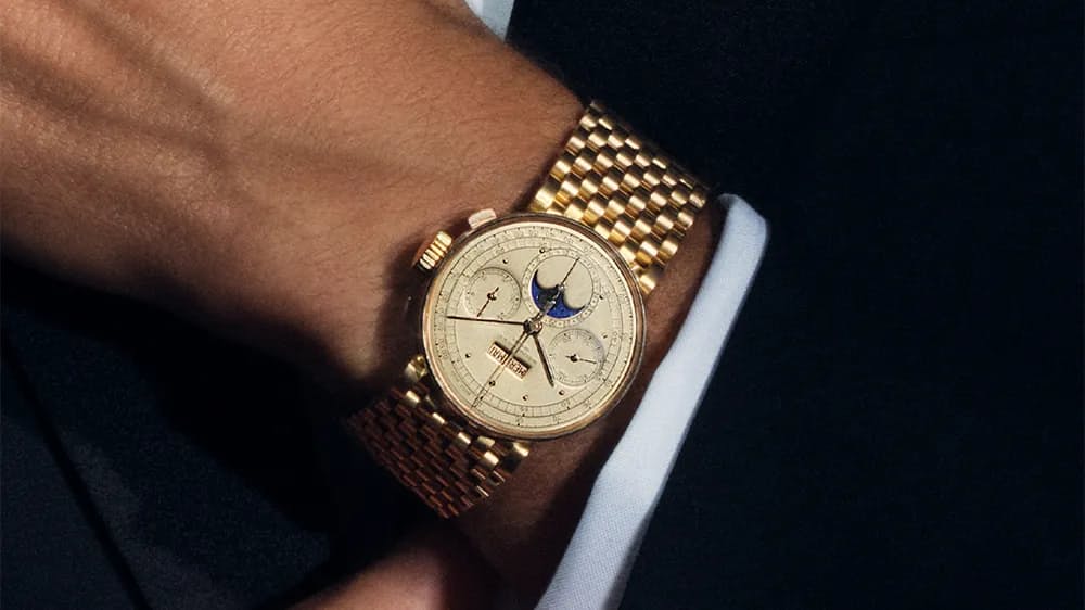 patek 1518 pink on pink clarin mustad