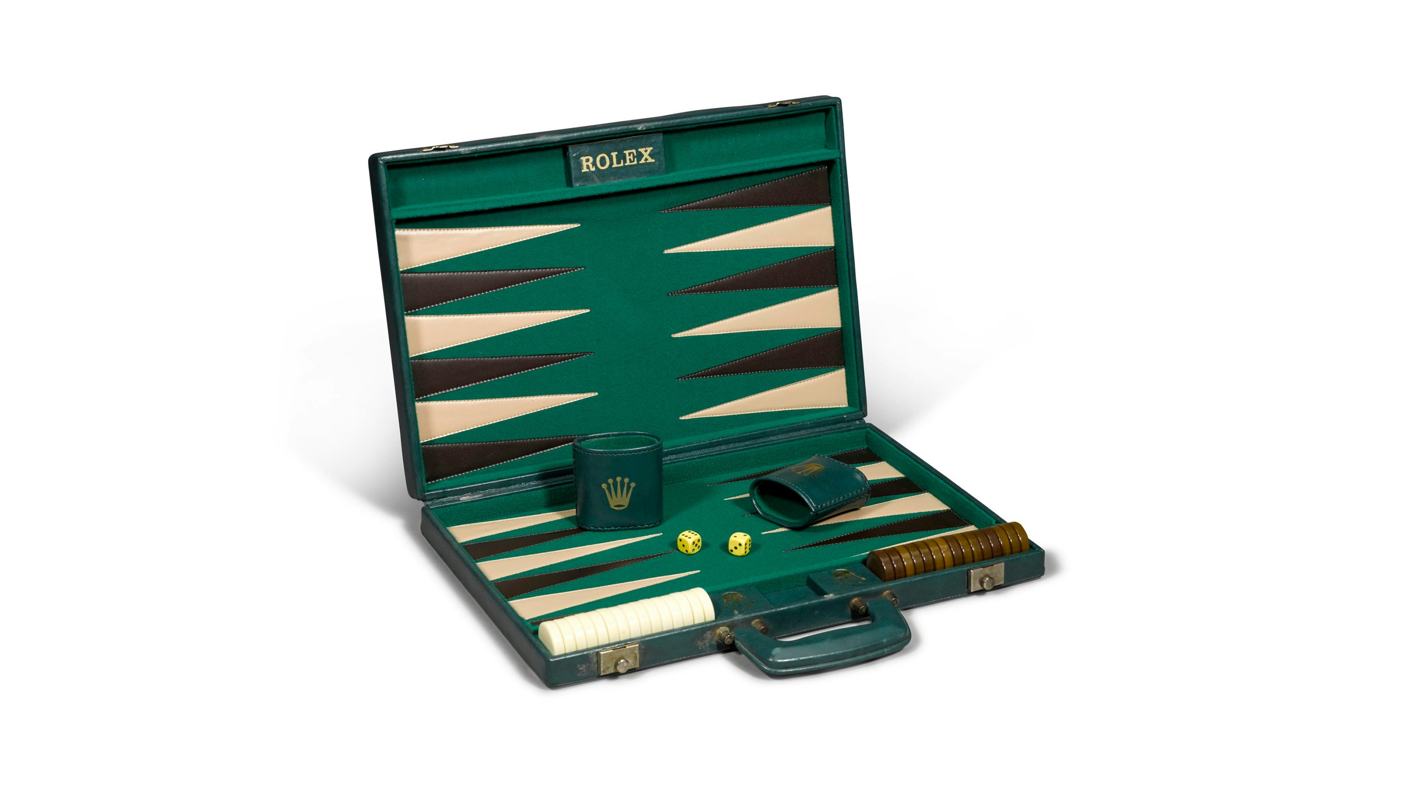Just Because: We Are Dying To Play Backgammon On This Vintage Rolex-Themed  Set - Hodinkee