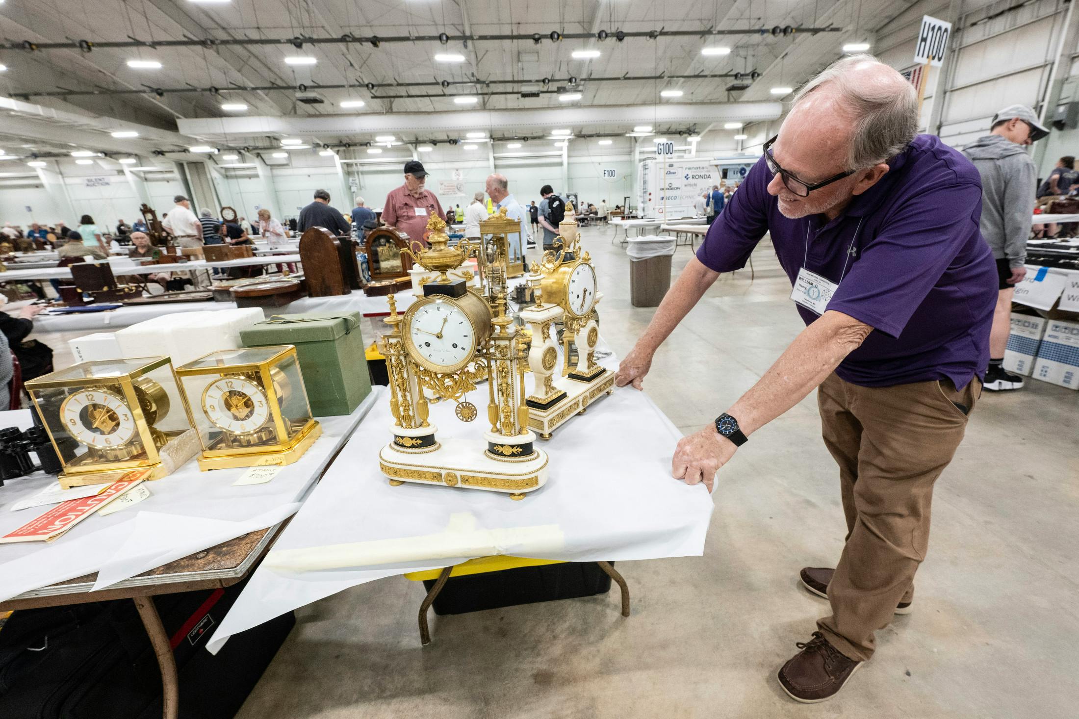 There are beautiful clocks to be found at all NAWCC events.