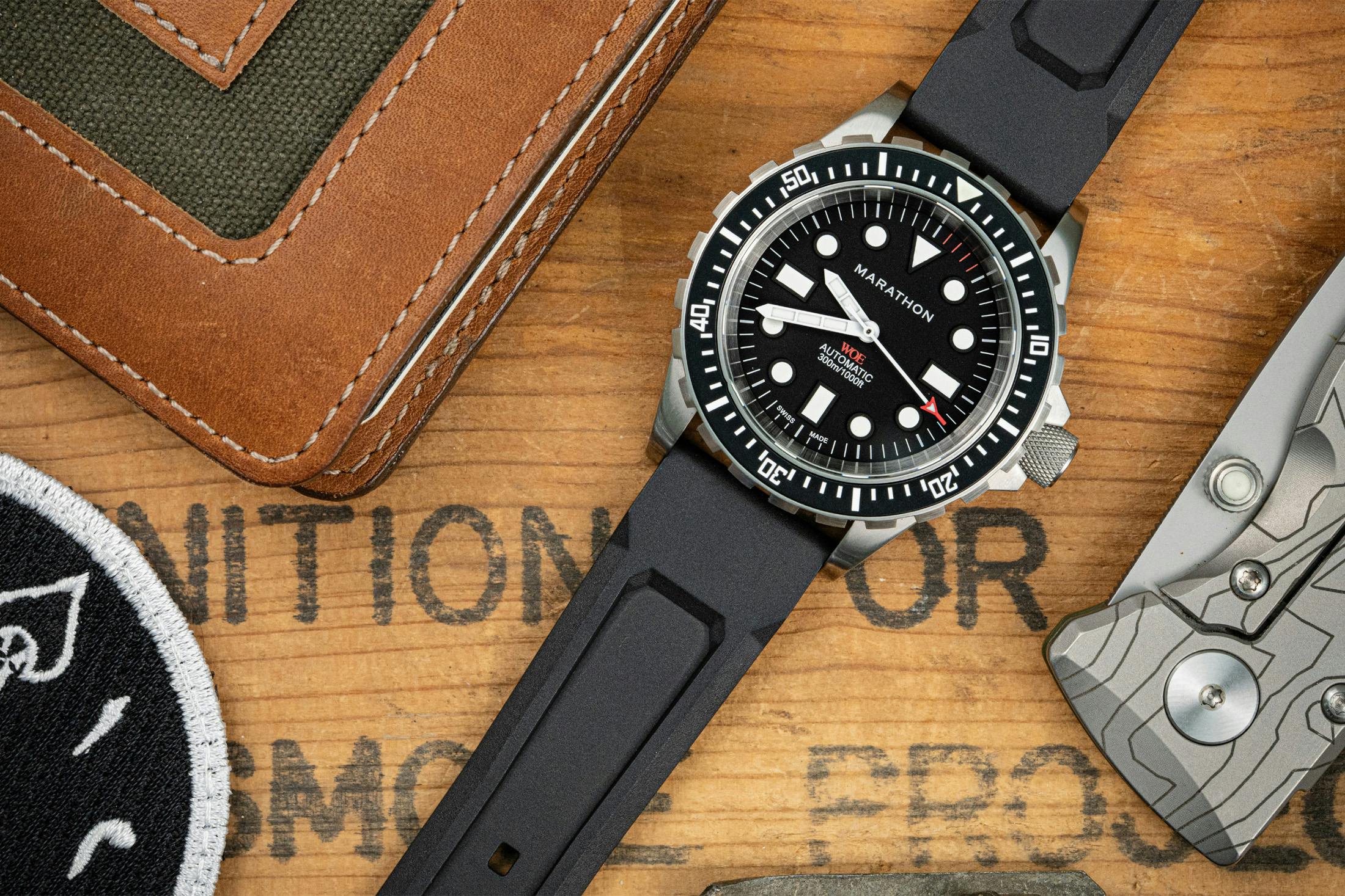 The Marathon x W.O.E. Titanium SAR