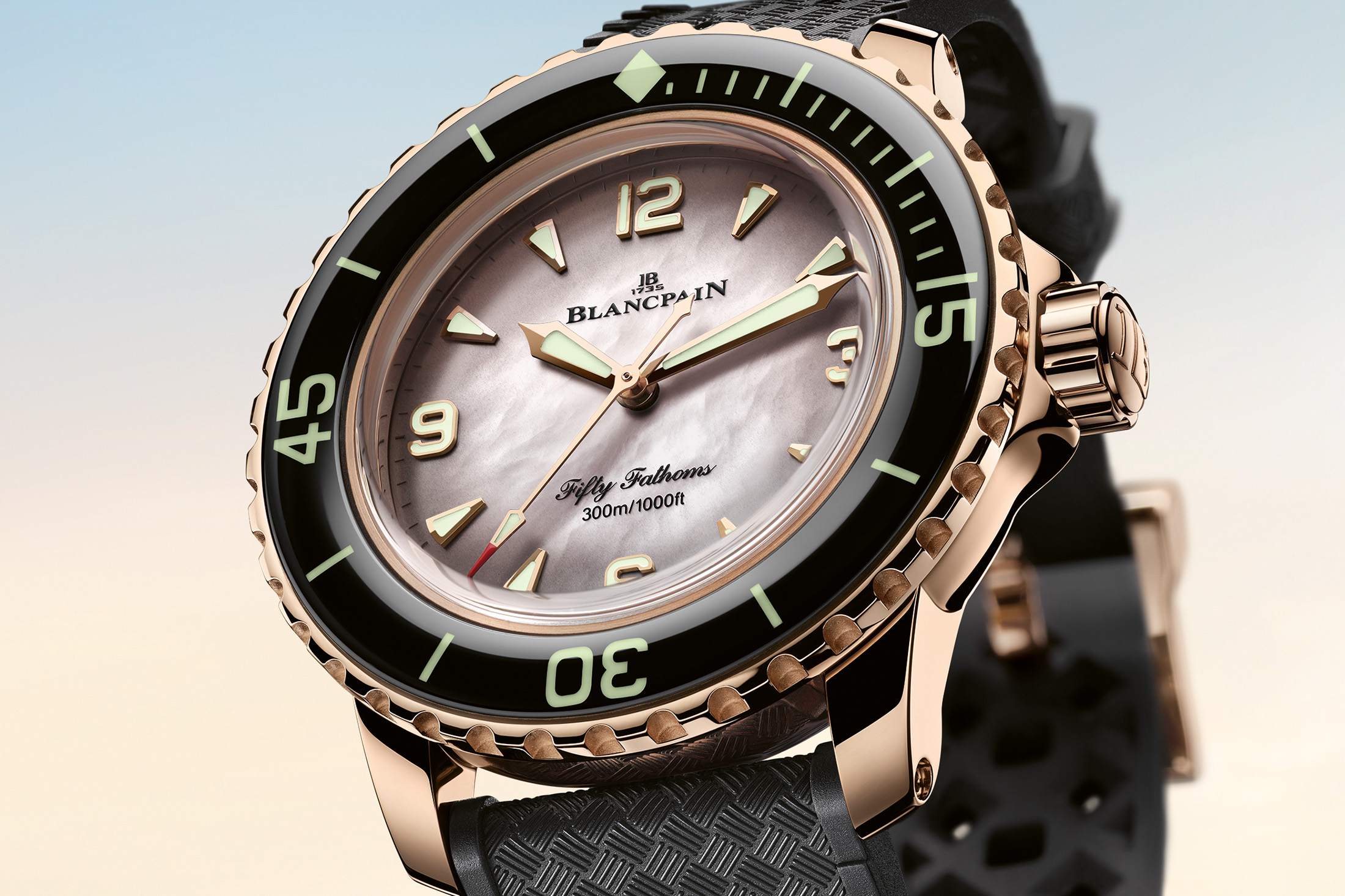 38mm blancpain fifty fathoms 