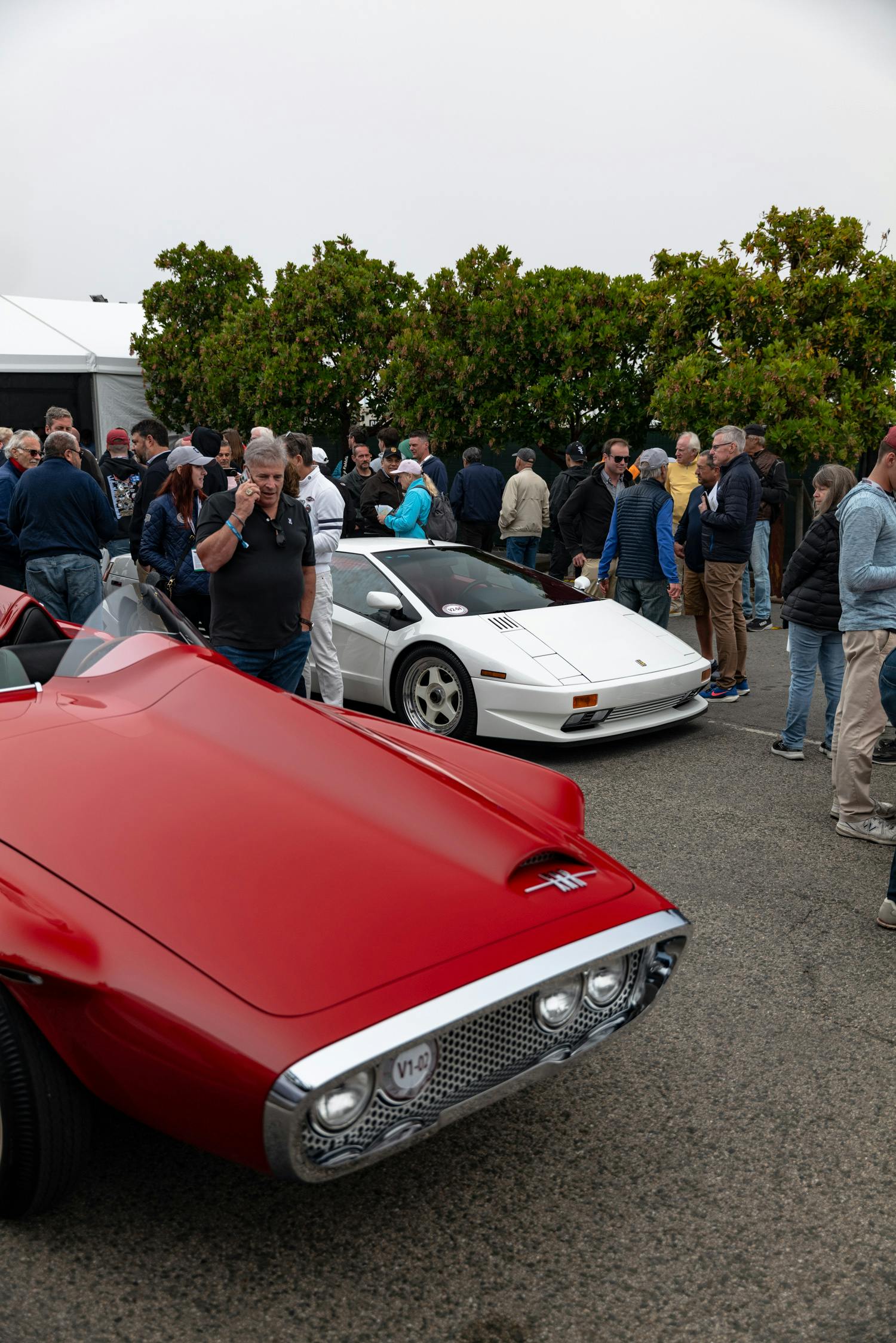 two cars