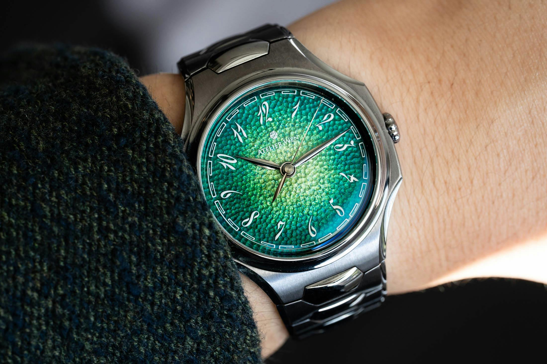 Atelier Wen Inflection Green Wristshot