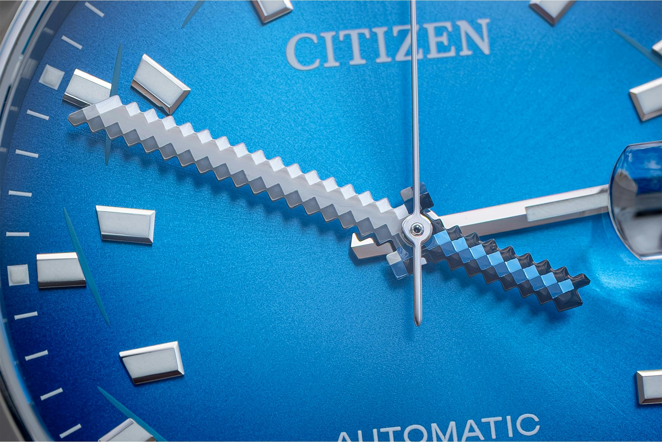 The Citizen Tsuyosa seconde/seconde/