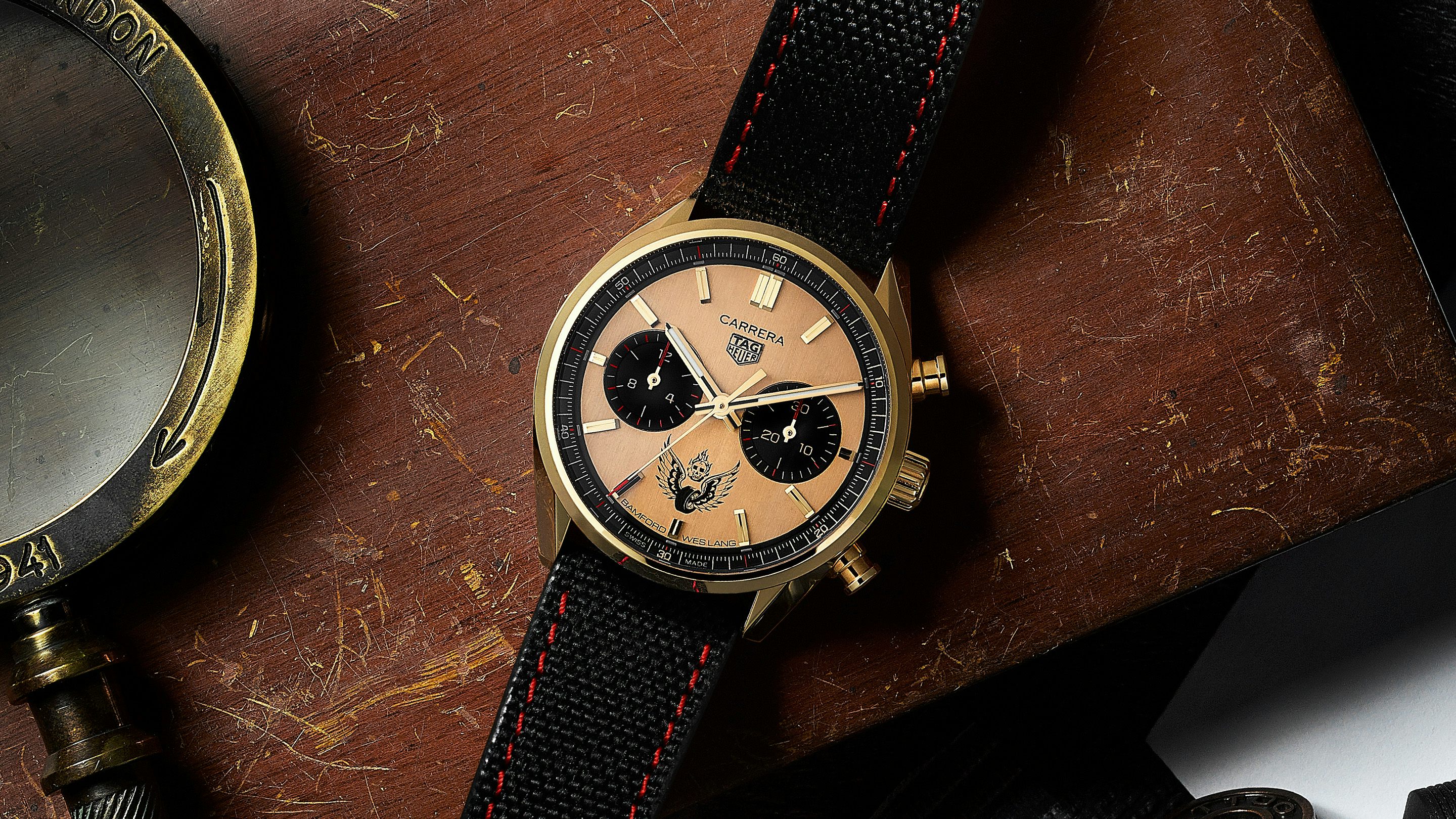 Introducing: A Solid Gold TAG Heuer Carrera From Bamford And Wes