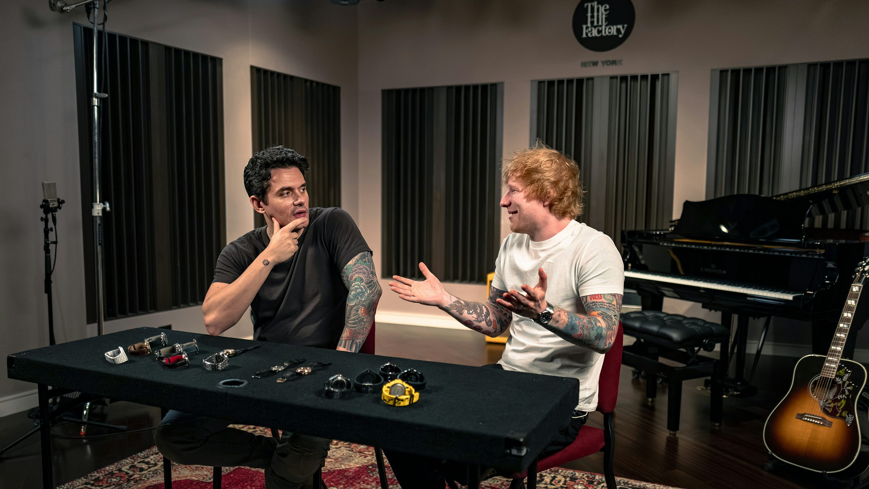 Ed Sheeran Talks With John Mayer About His Watch Collection