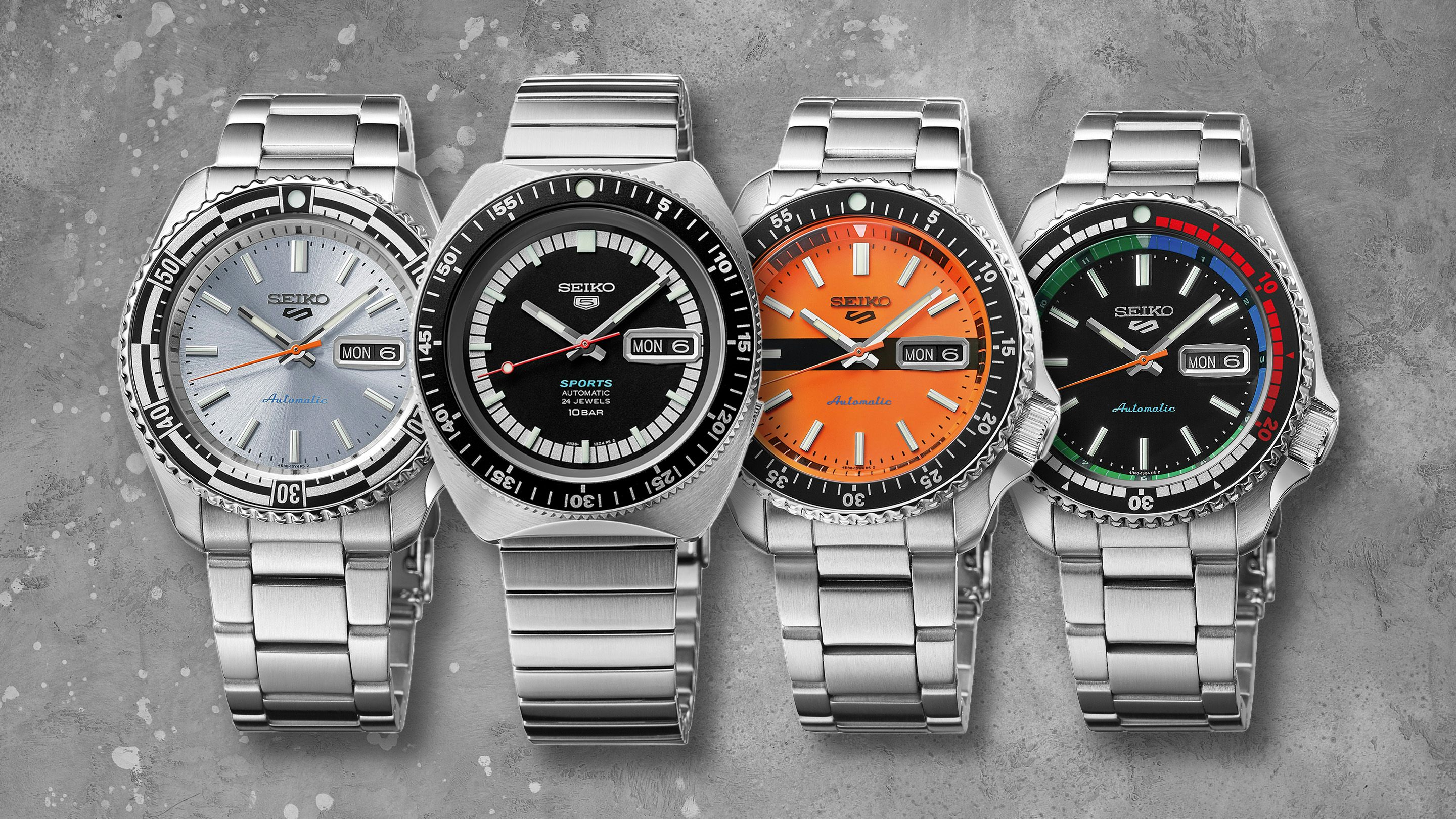 Introducing The New Seiko 5 Sports 55th Anniversary Editions