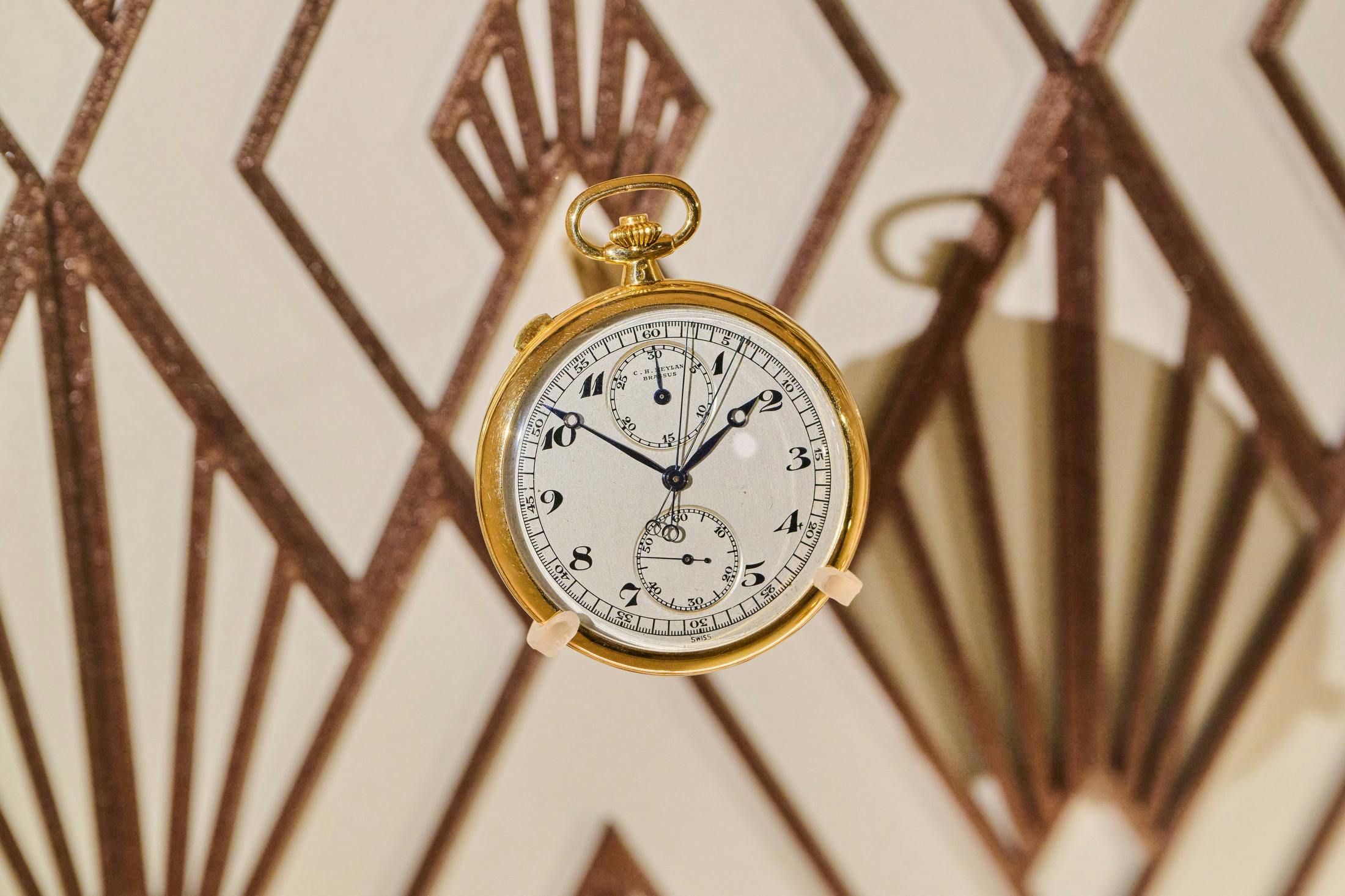 <p>Another split-second pocket watch.</p>