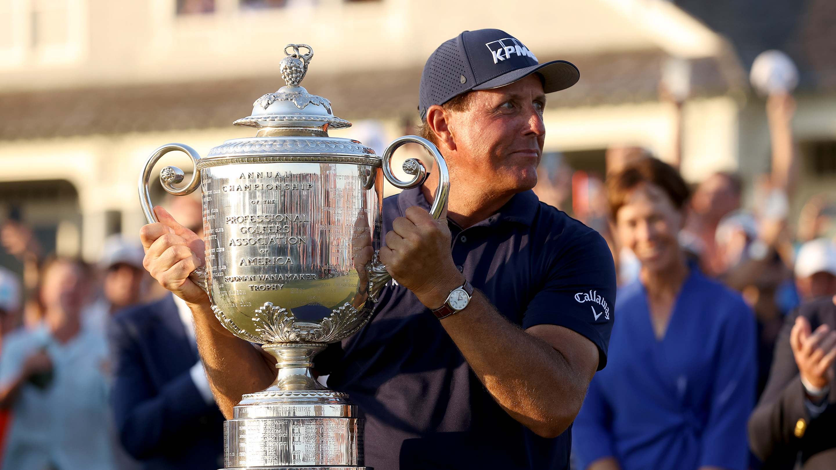 Watch Spotting Phil Mickelson Wears A Decades Old Rolex Cellini While Making Golf History Hodinkee