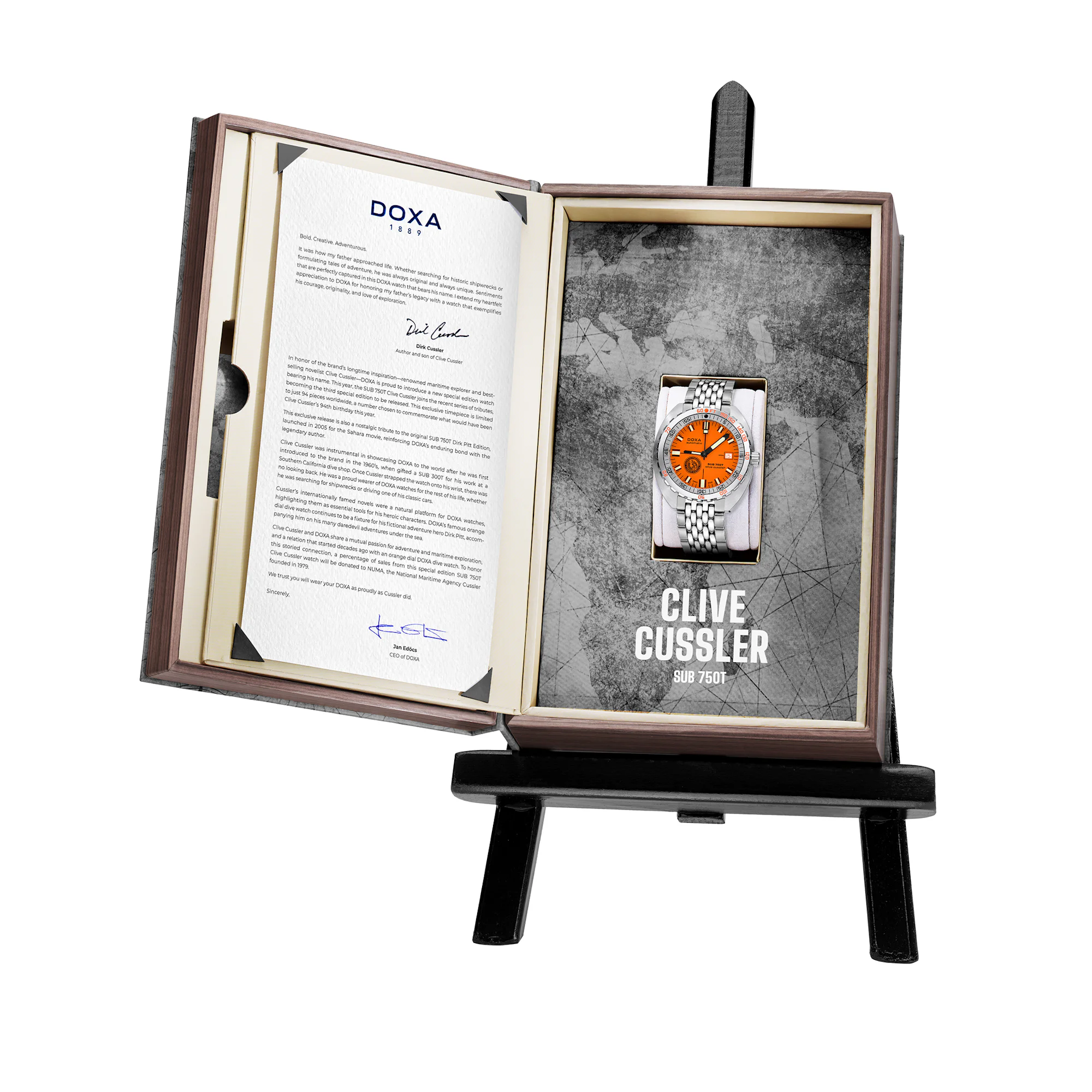 DOXA SUB 750T Clive Cussler