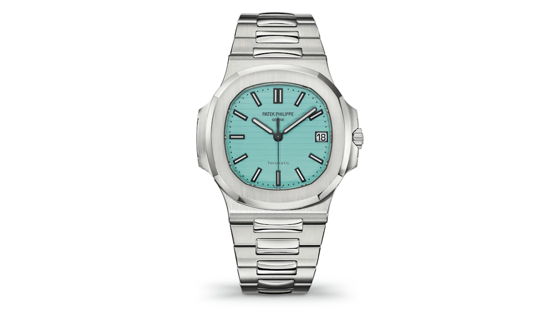 Patek Philippe Nautilus Moonphase Steel Tiffany Blue Dial for $255,000 for  sale from a Seller on Chrono24