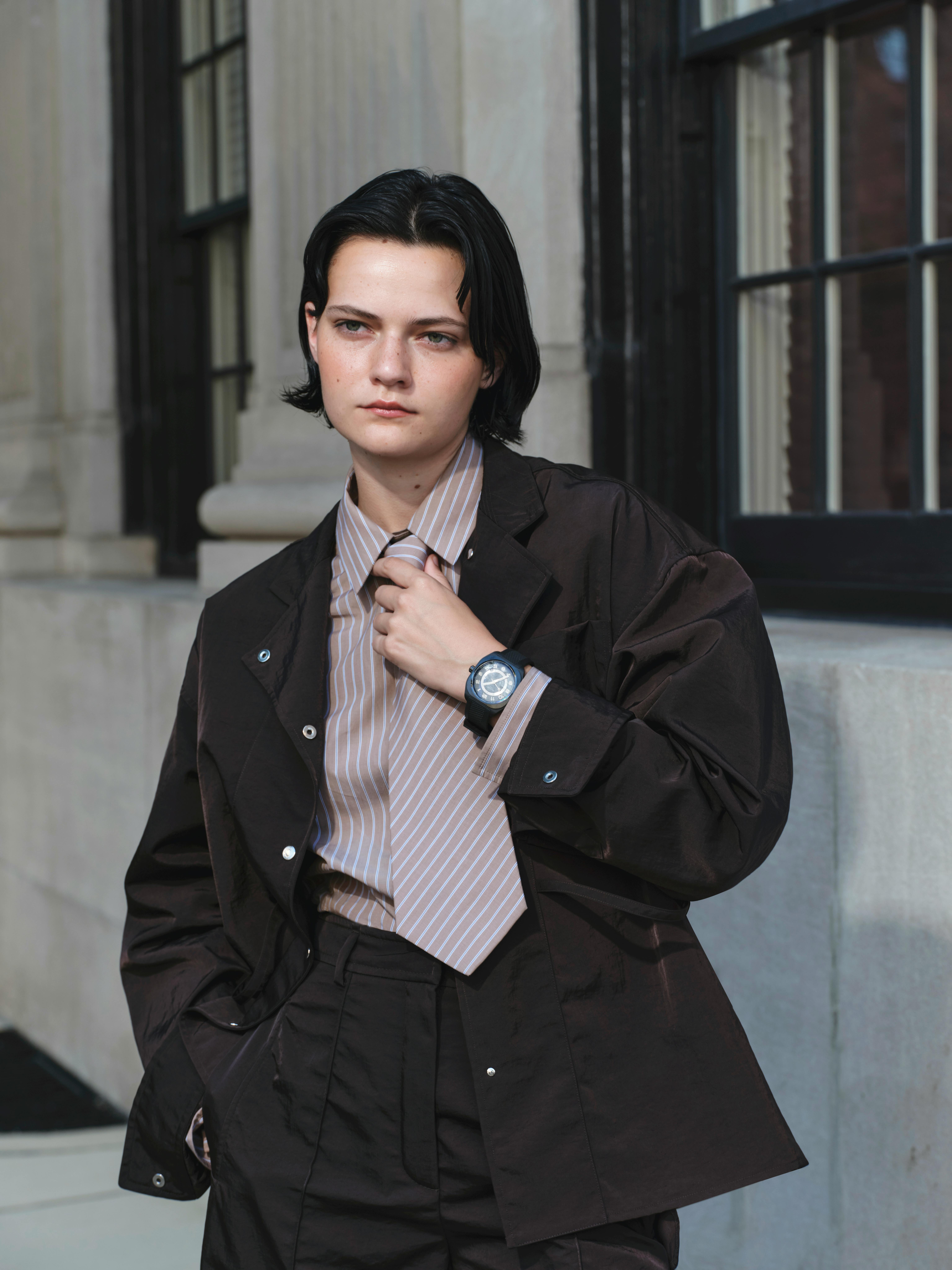 Hermes watch on model 
