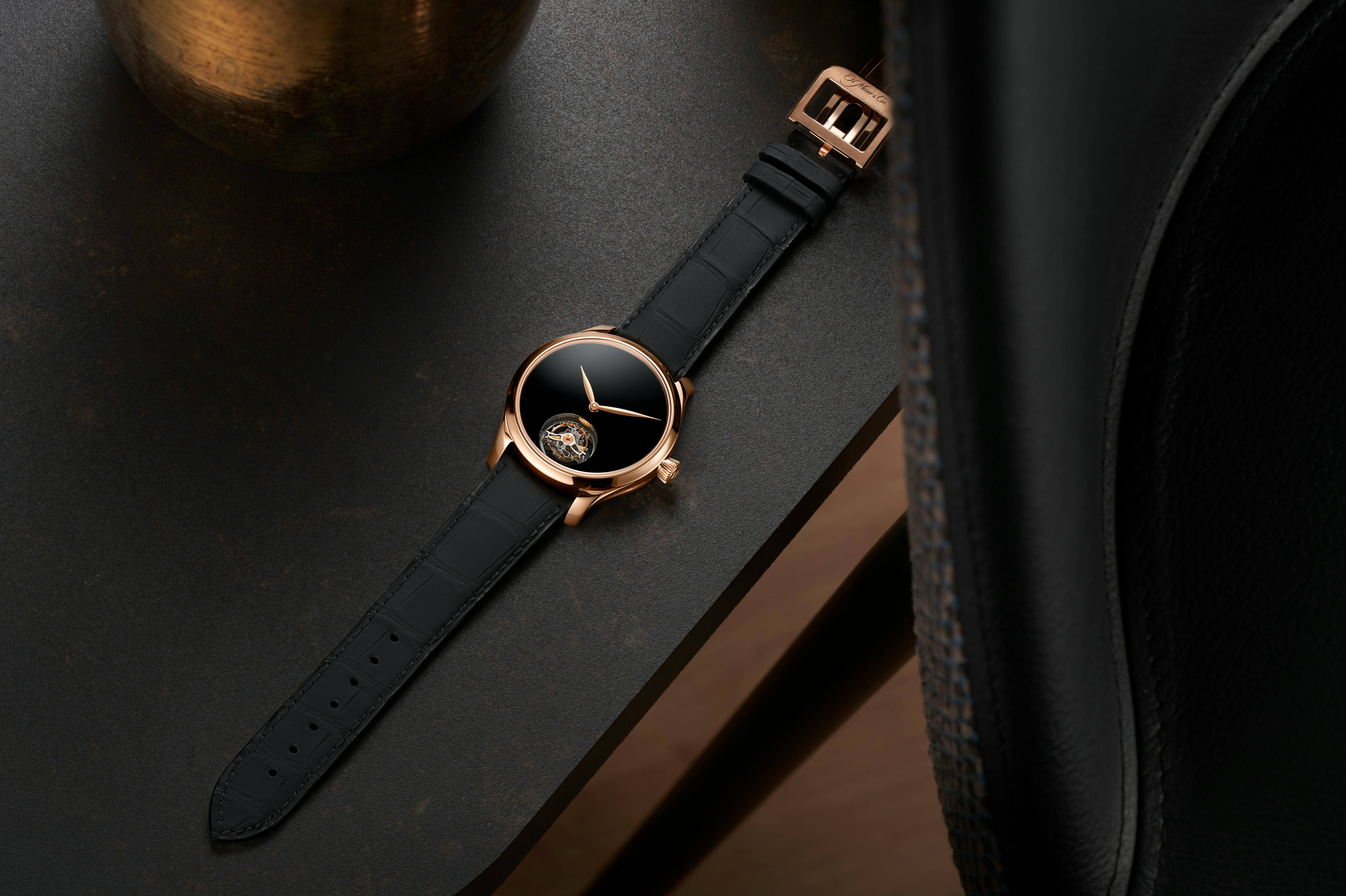 h moser vantablack endeavor tourbillon