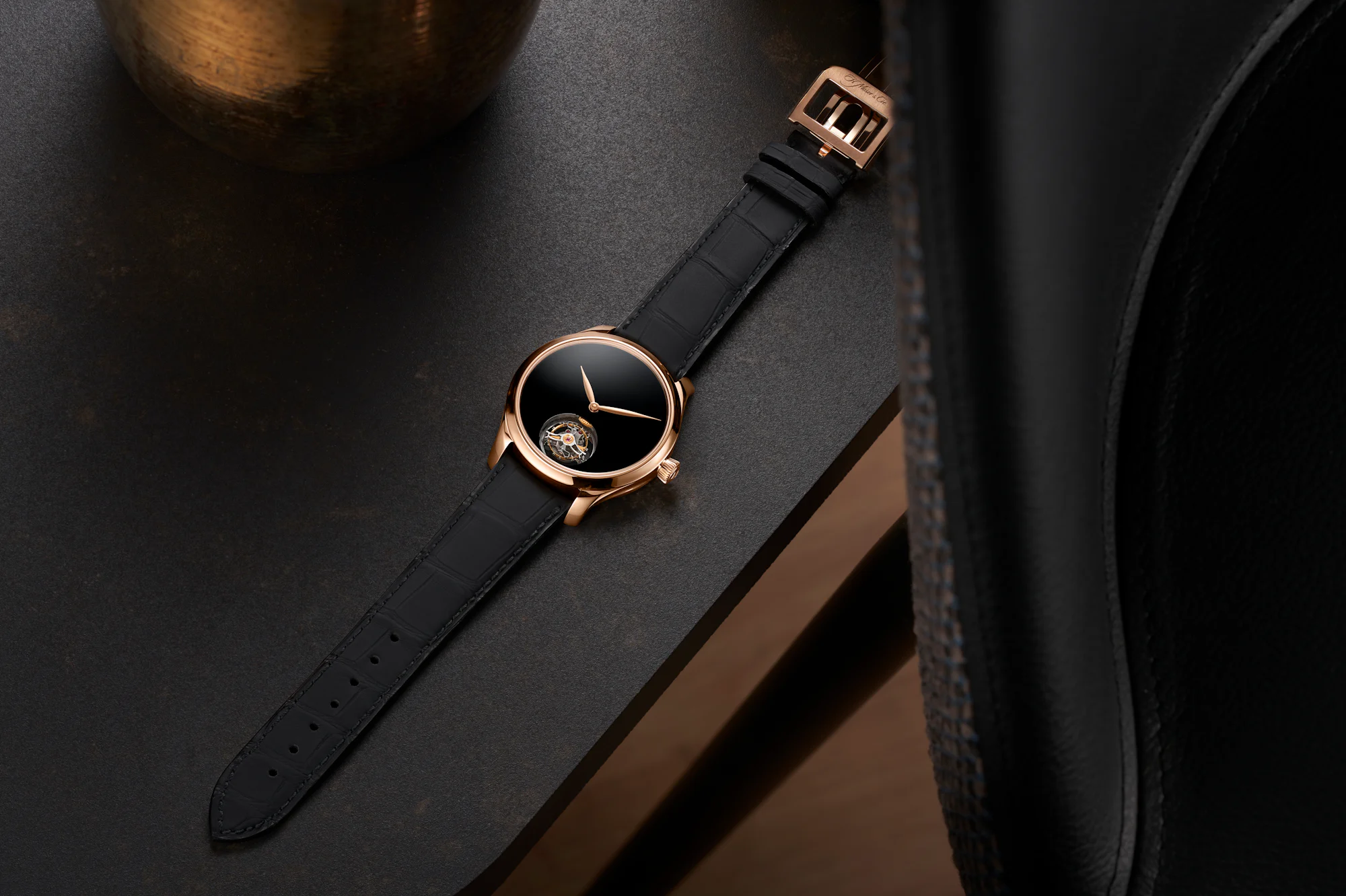 h moser vantablack endeavor tourbillon