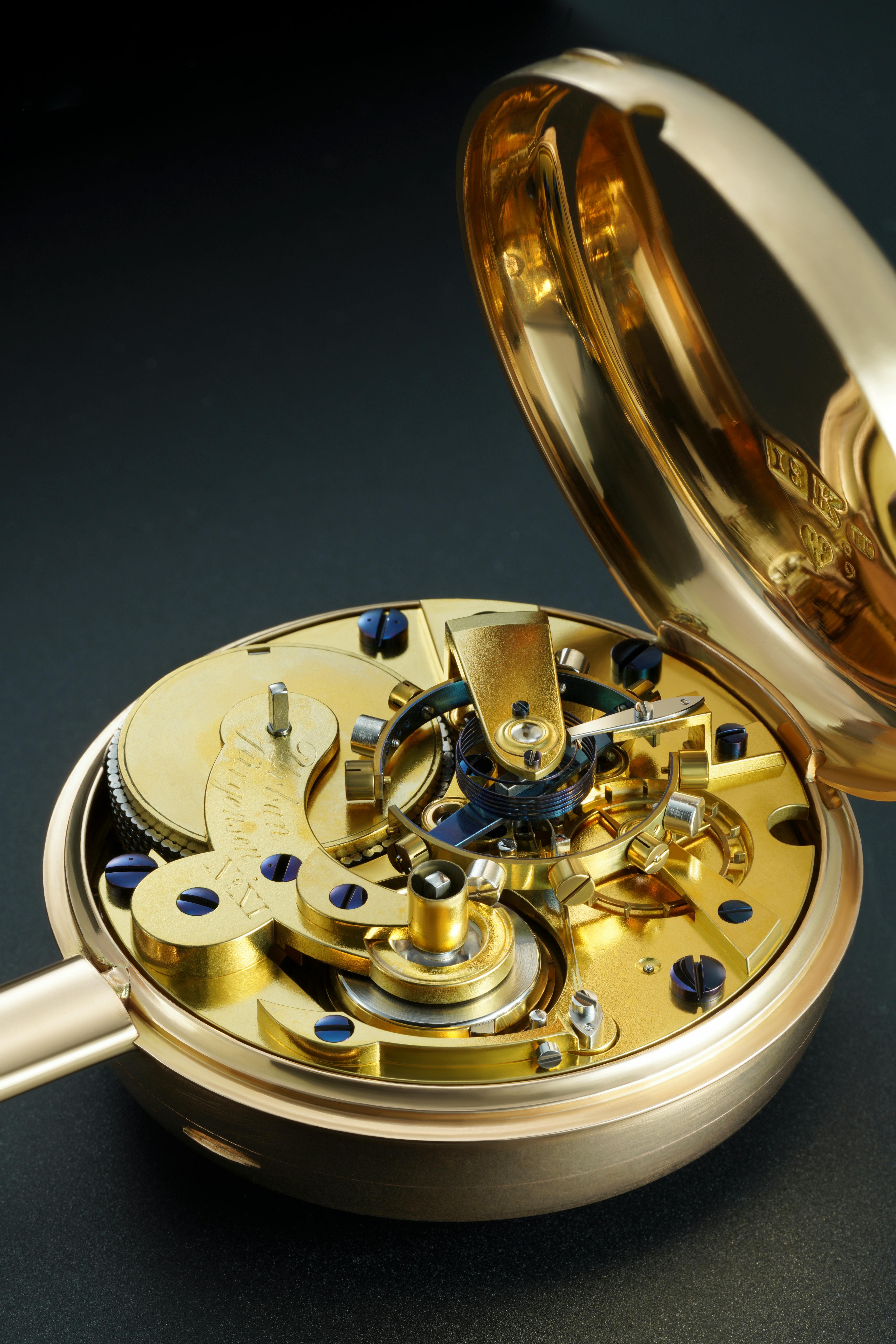 An Urban Jürgensen marine chronometer deck watch, 1821
