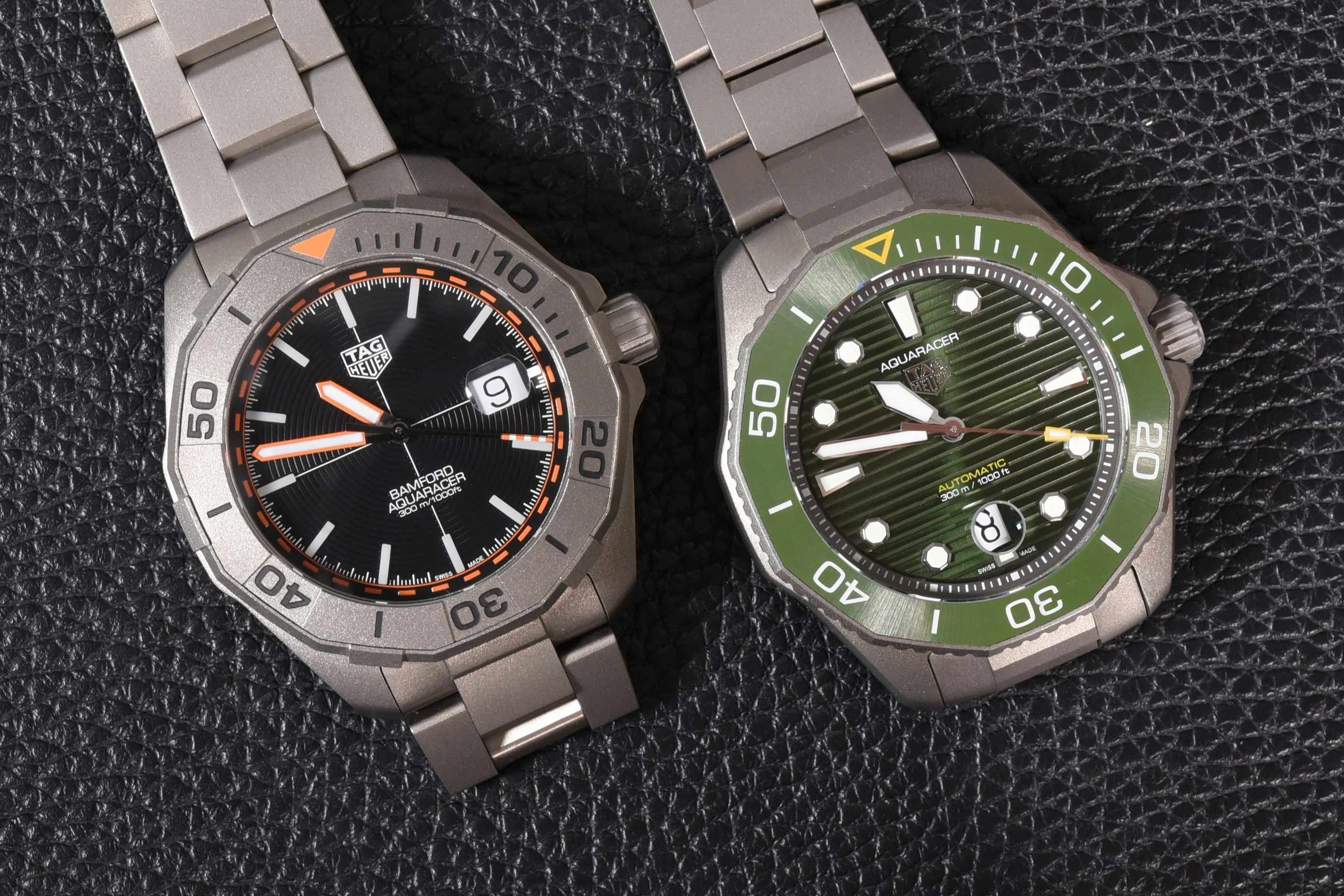 TAG Heuer Debuts Two New Aquaracer Watches In Solid Gold With A