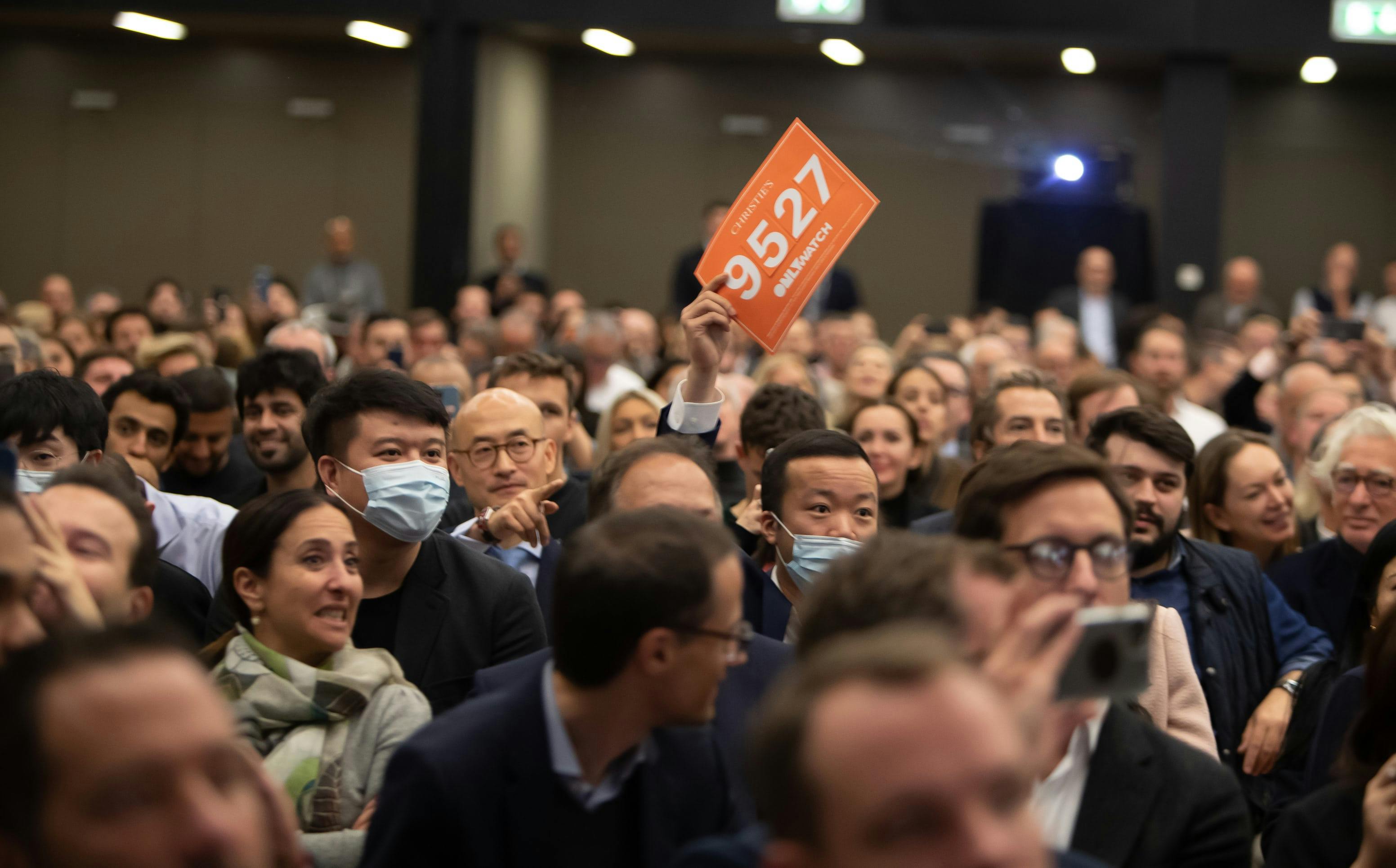 The crowd at Only Watch 2021