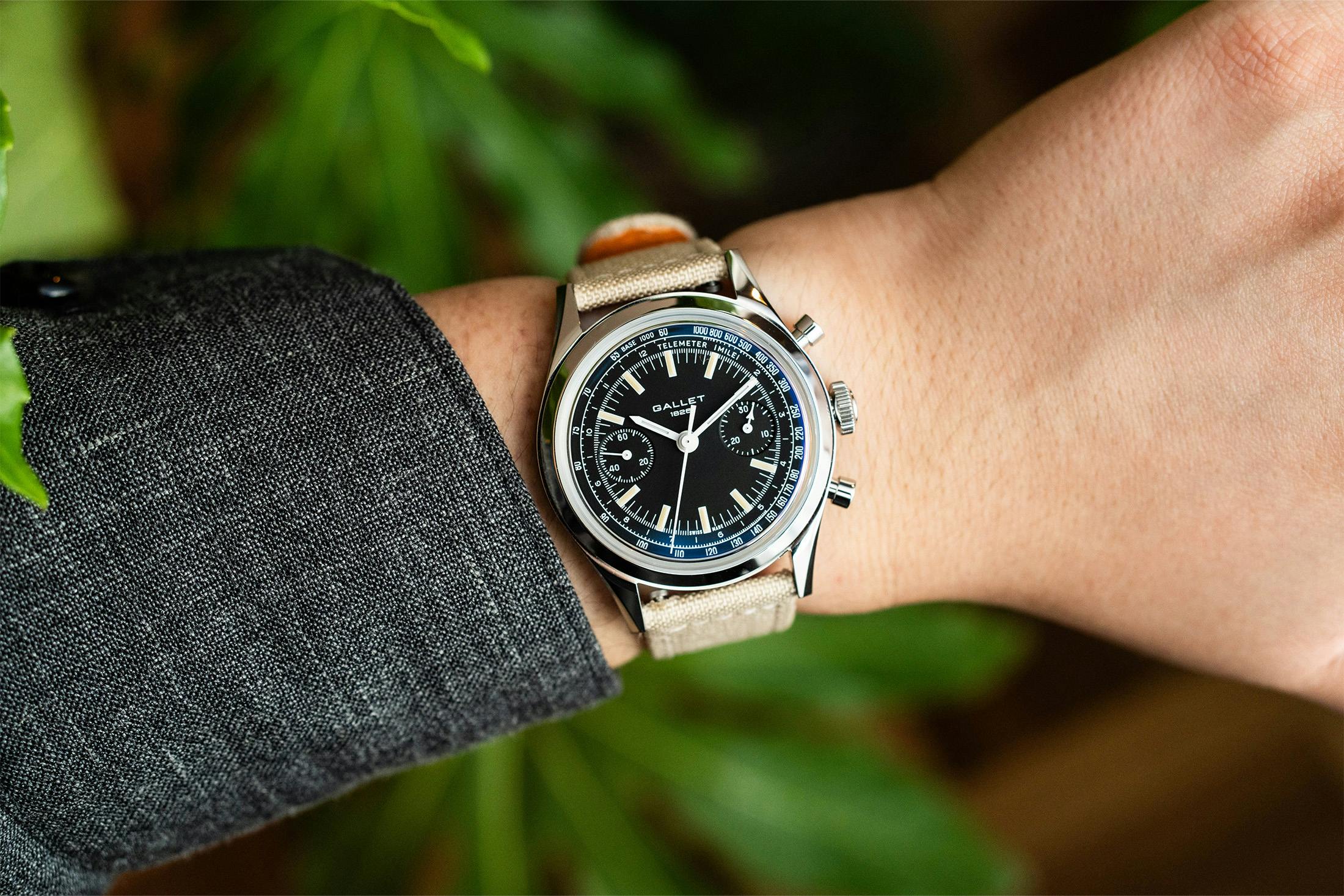Gallet Multichron Classic Wristshot