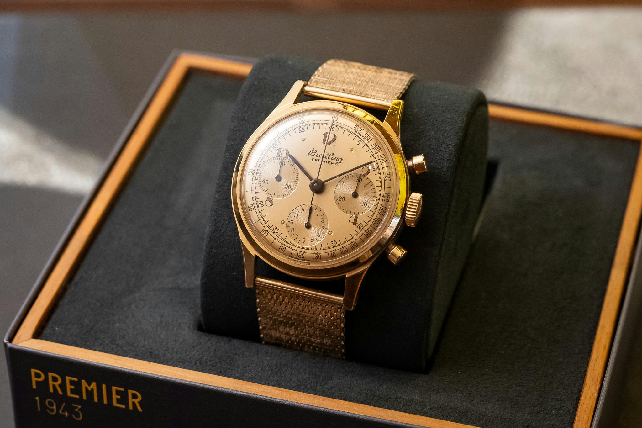 vintage breitling premier