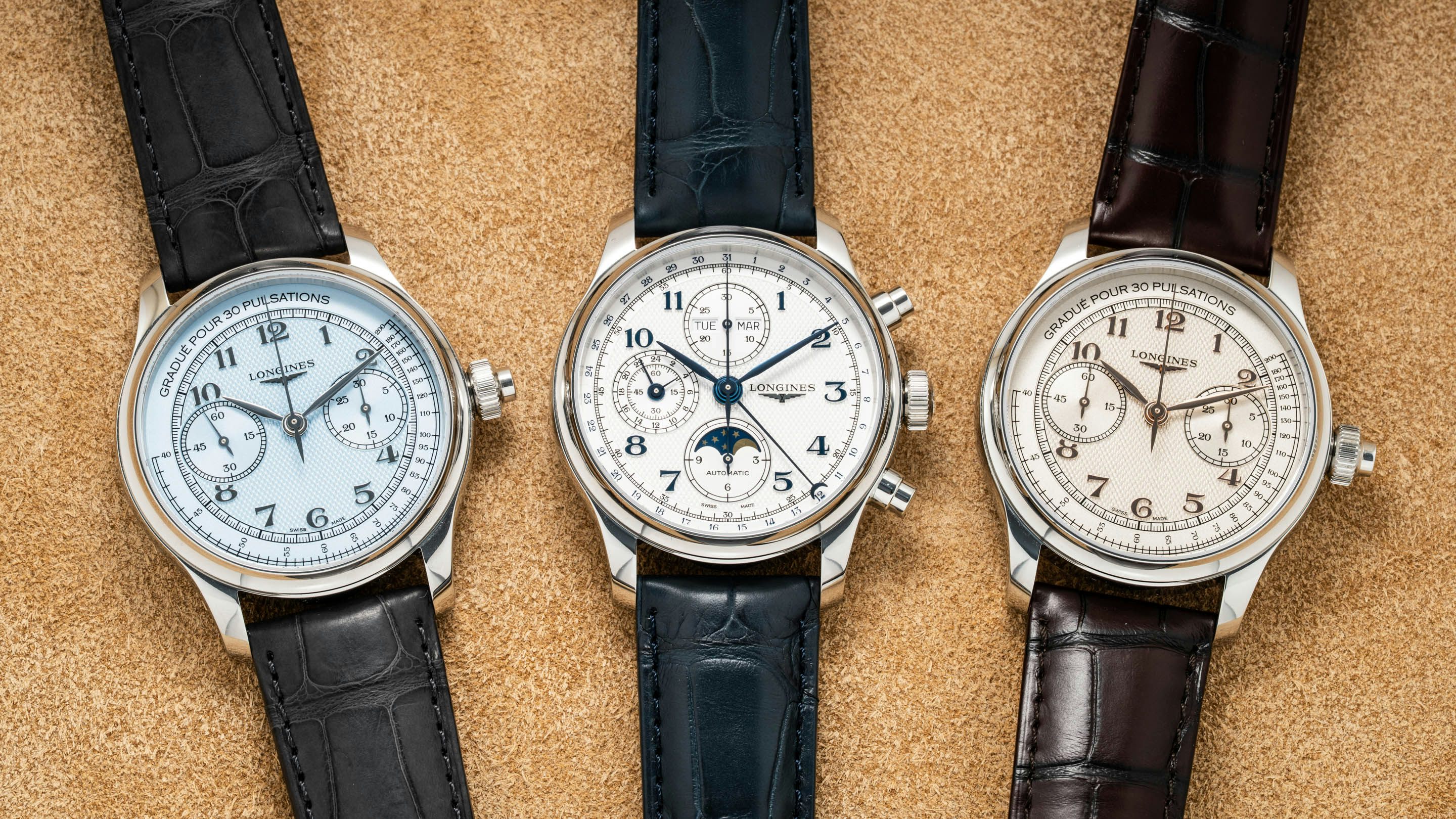 Hands-On: The Longines Master Collection Launches A New Monopusher Chronograph Alongside A Refresh Of The Triple Calendar Chrono