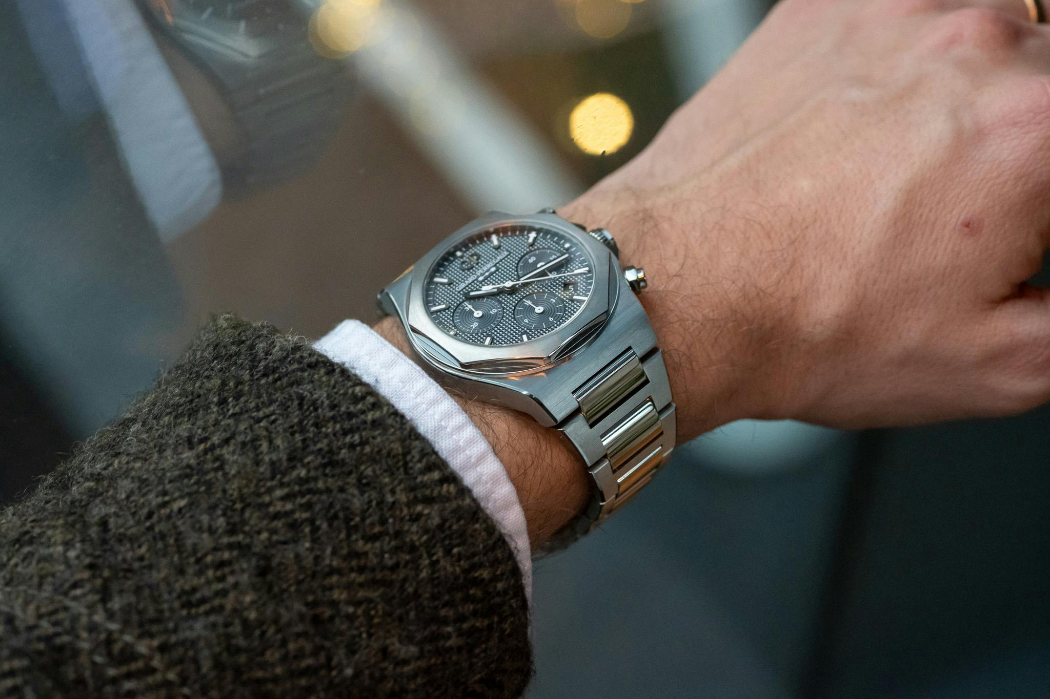 girard perregaux titanium chronograph laureato
