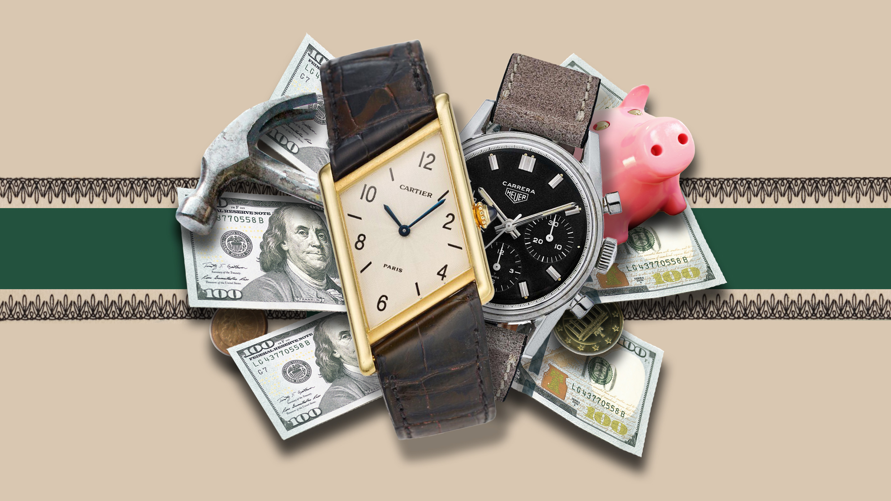 Rolex President Tridor White Yellow Rose Gold Diamond Watch 69139 Box  Papers | SwissWatchExpo