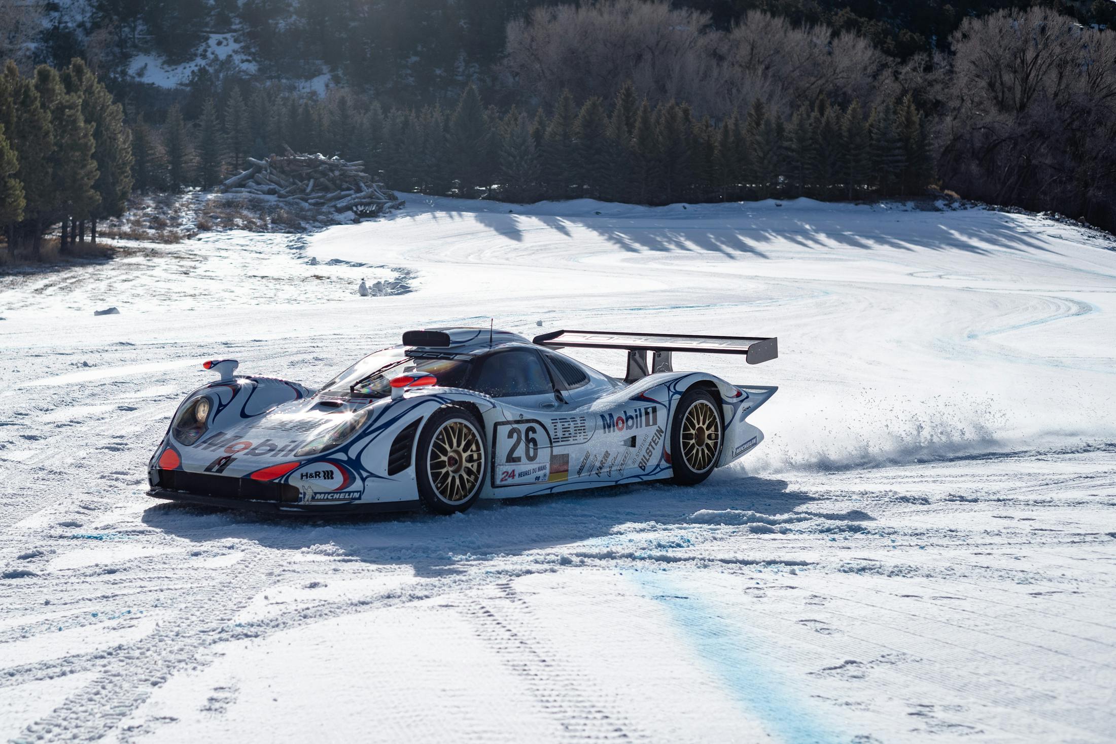a porsche racecar