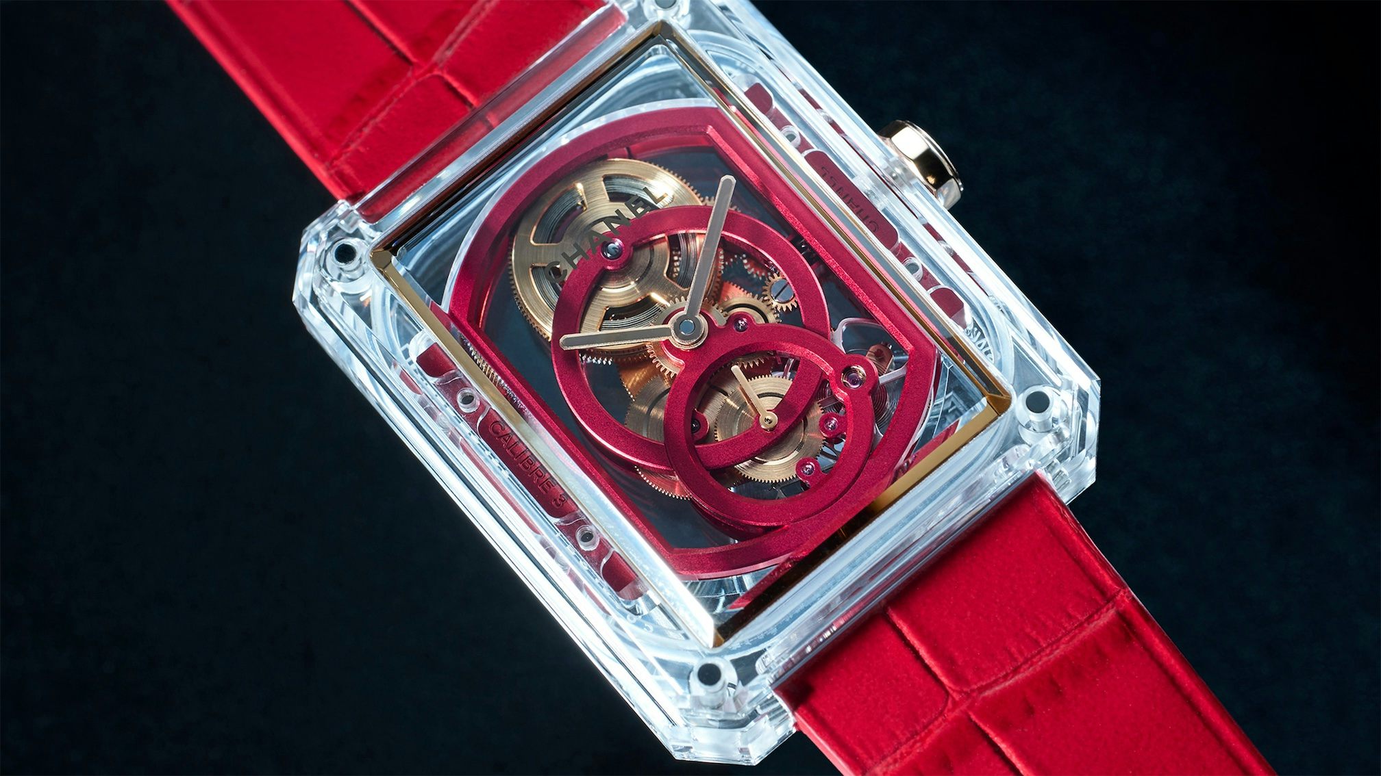 Chanel introduces the Boy.Friend Red Skeleton at Watches & Wonders