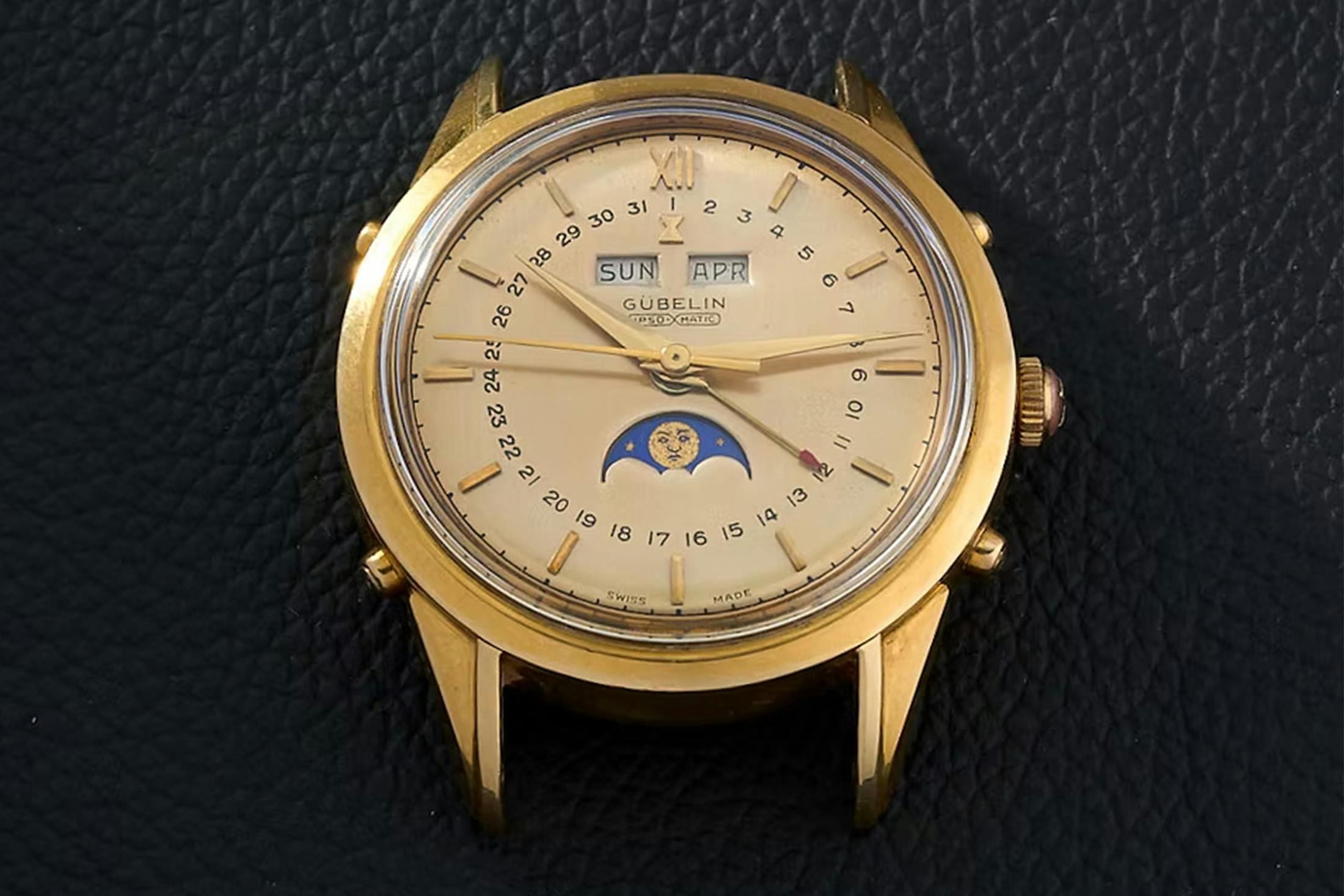 A Pair Of Issued Smiths, A Gübelin 18K Triple Date Moonphase, A Universal Genève Ferrovie dello Stato, And Much More