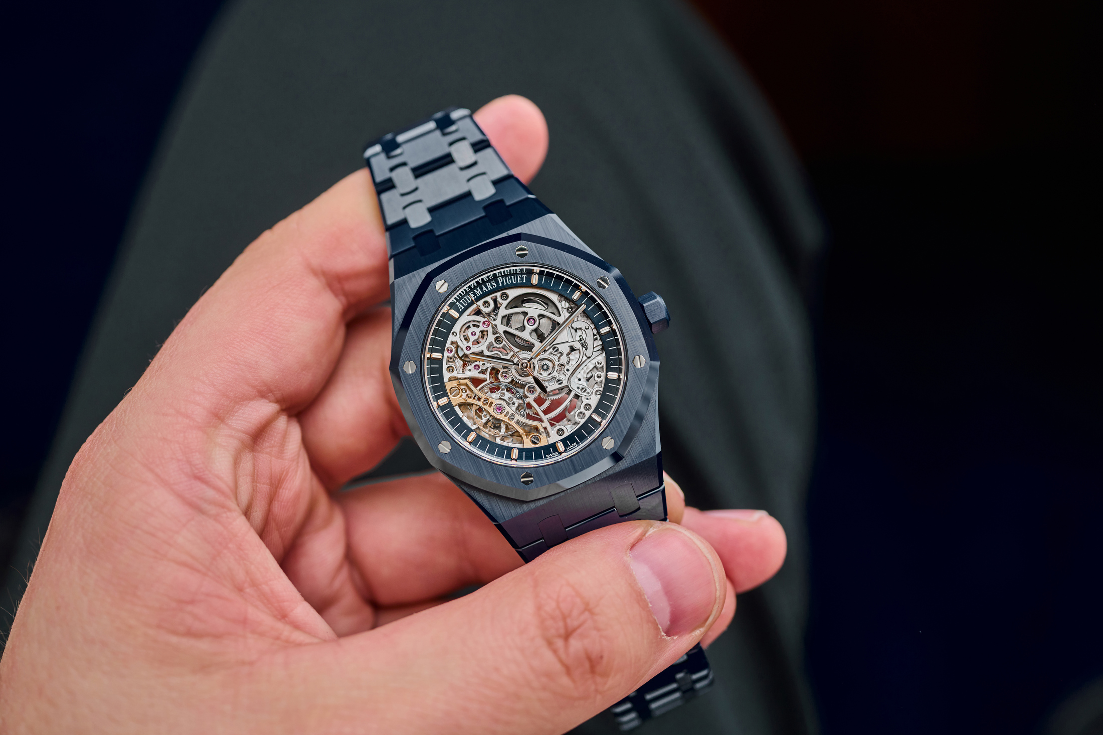 AP Royal Oak Ceramic Bleu Nuit, Nuage 50 