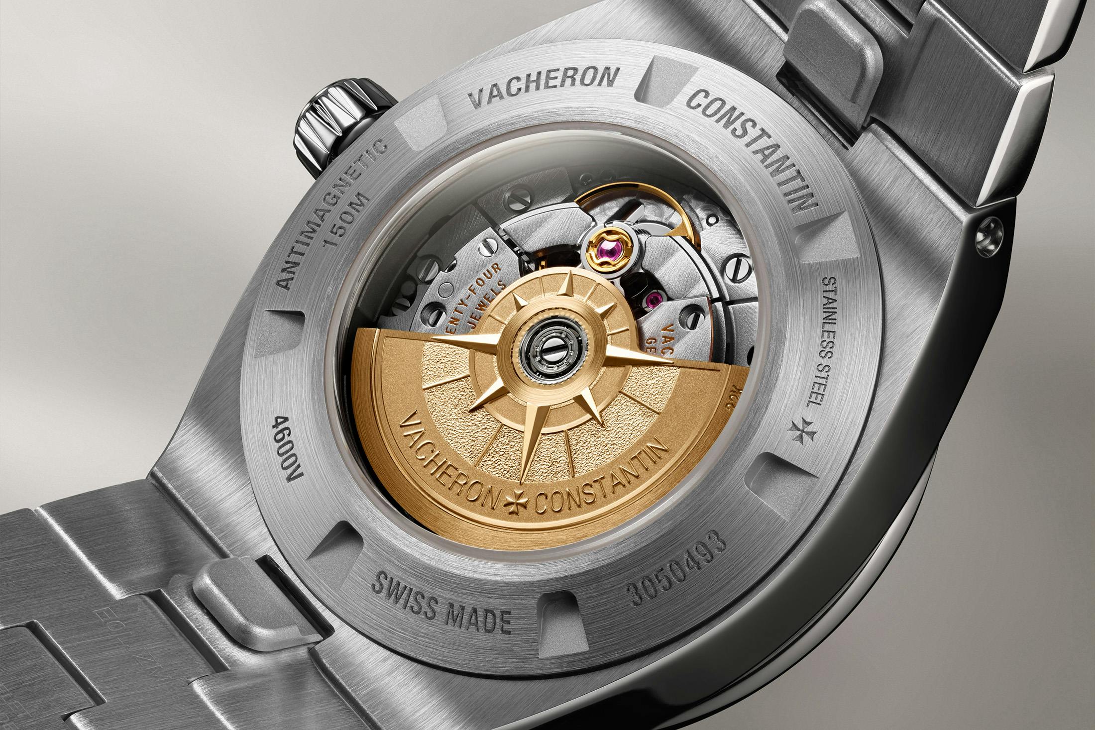 Overseas 34.5mm Steel Caseback