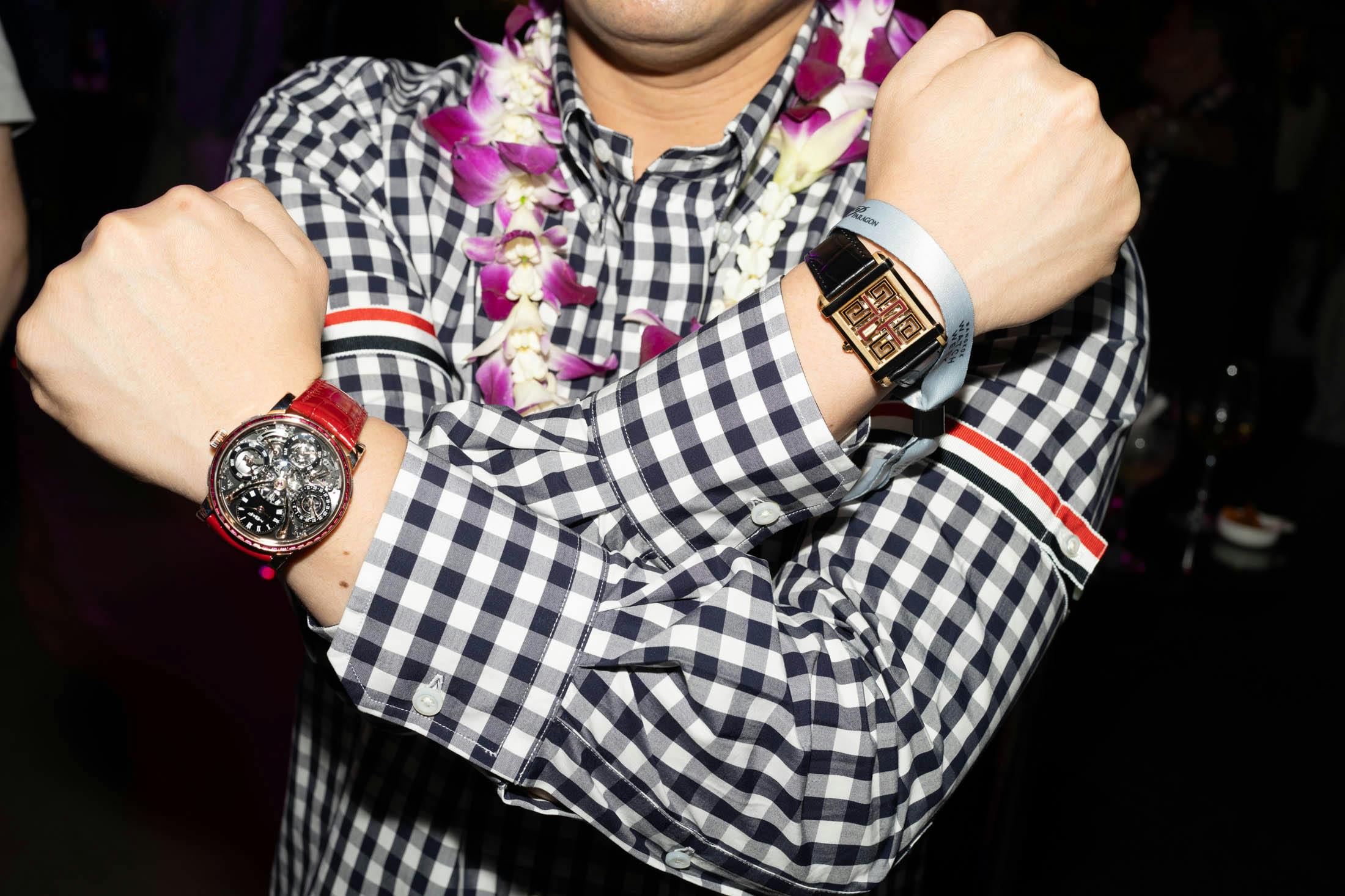 MB&F and Cartier Double Wrist