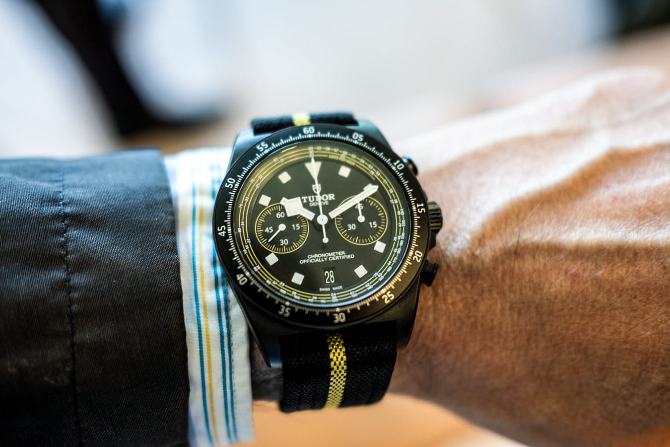 FXD Chrono Yellow