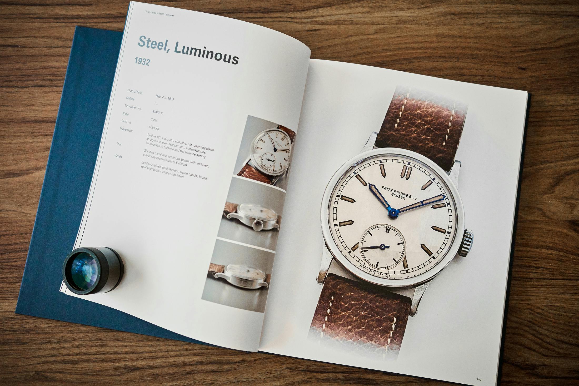 Patek Philippe Ref. 96 book interior