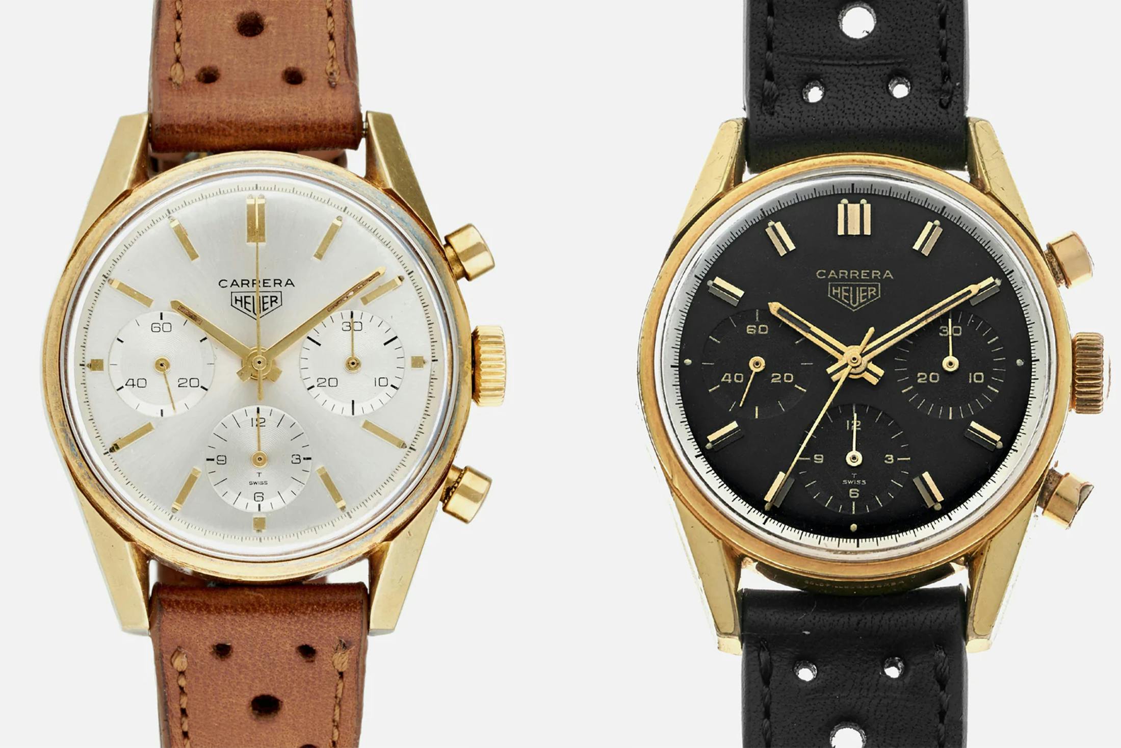 Vintage Heuer watches