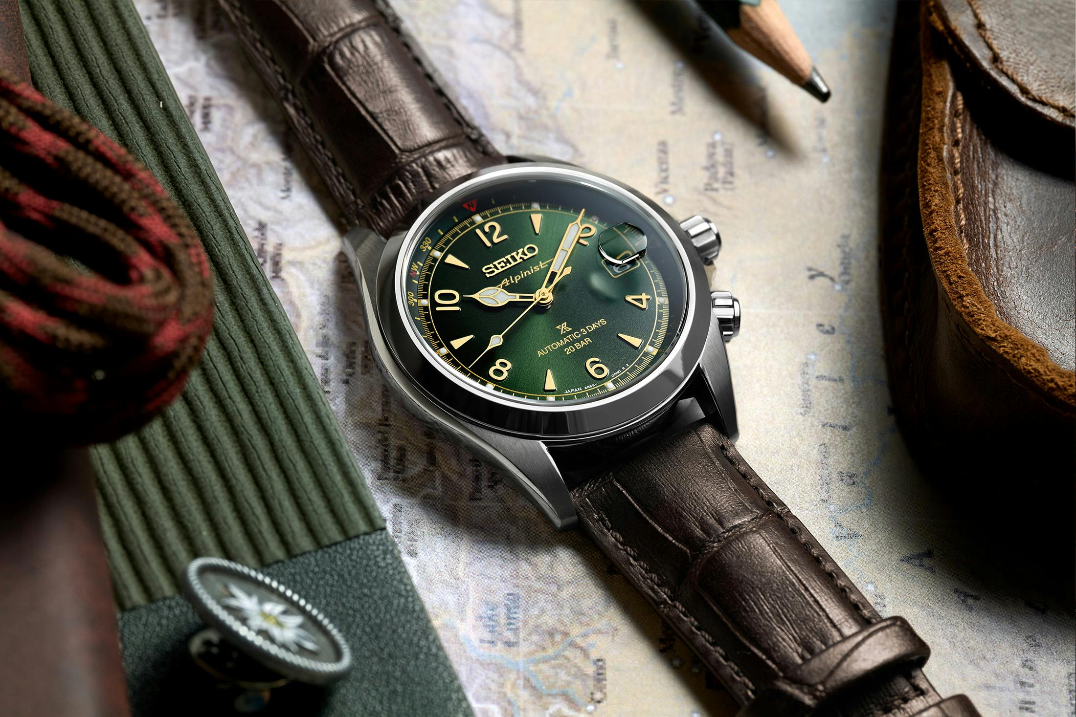 Seiko Alpinist Goes Global in Green