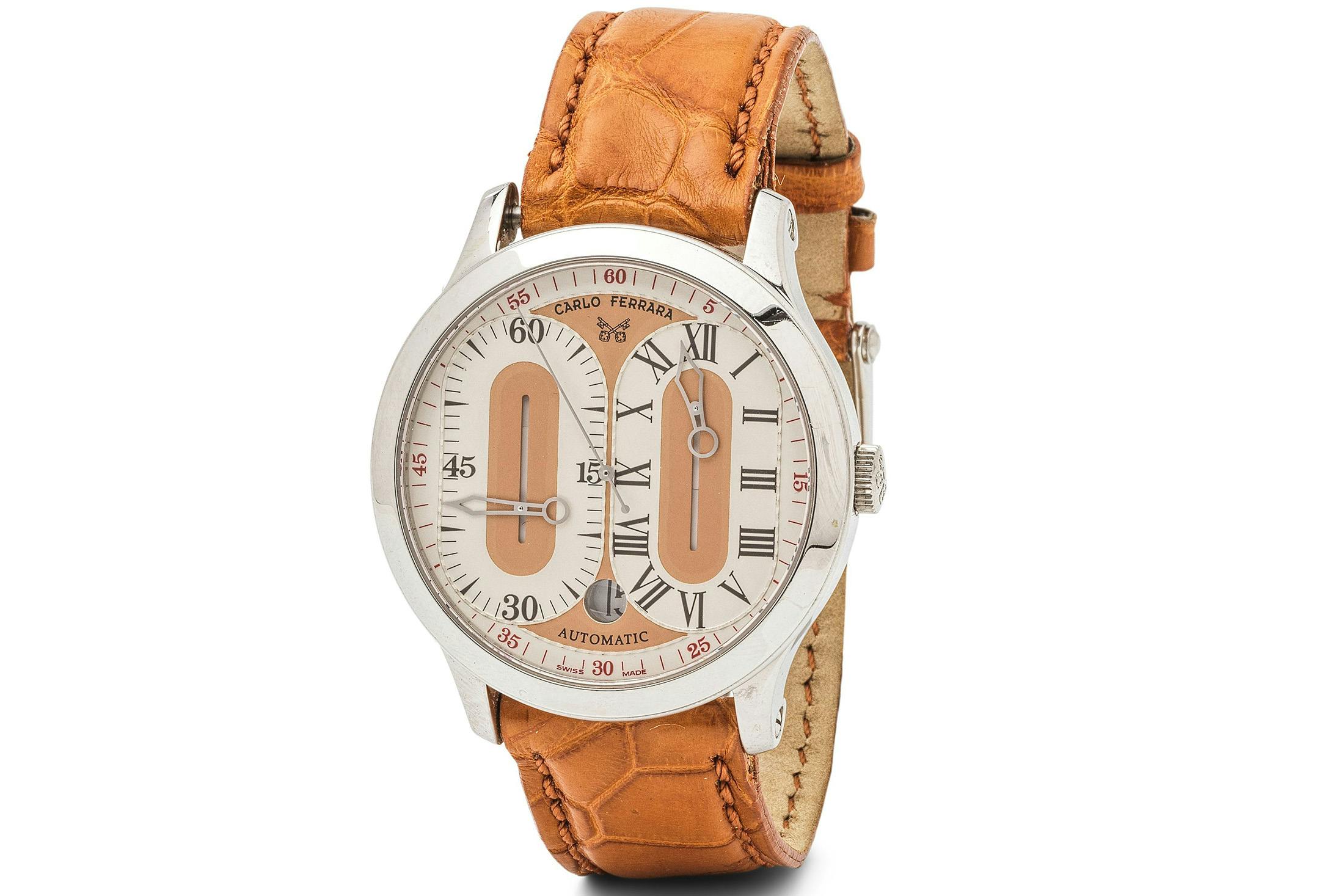 A Zenith De Luca, A Patek Philippe Beyer-Signed World Timer, A Carlo Ferrara CF1997 Regulator, And Much More