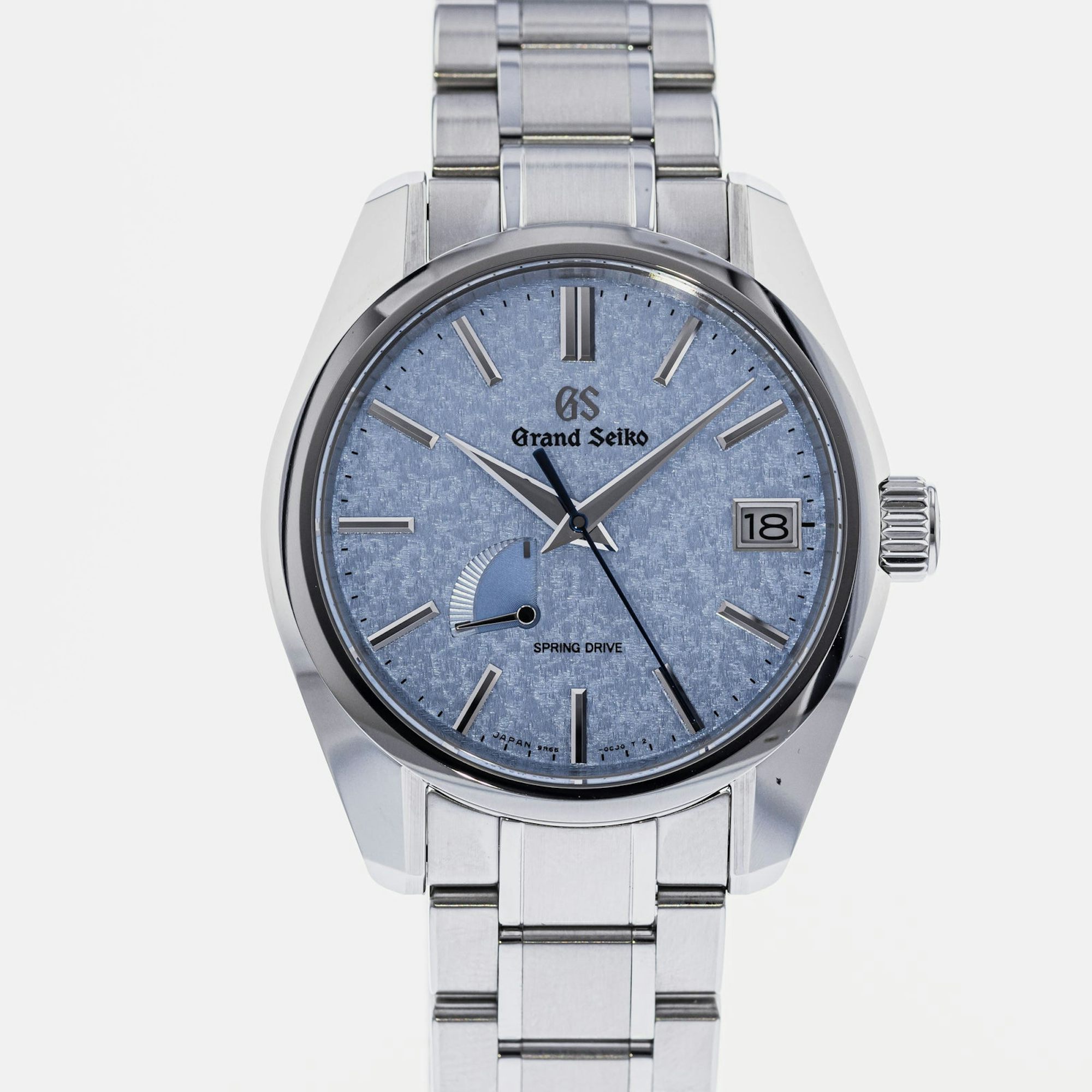 A soldier image of a Grand Seiko Spring Drive Kira-Zuri Limited Edition SBGA387