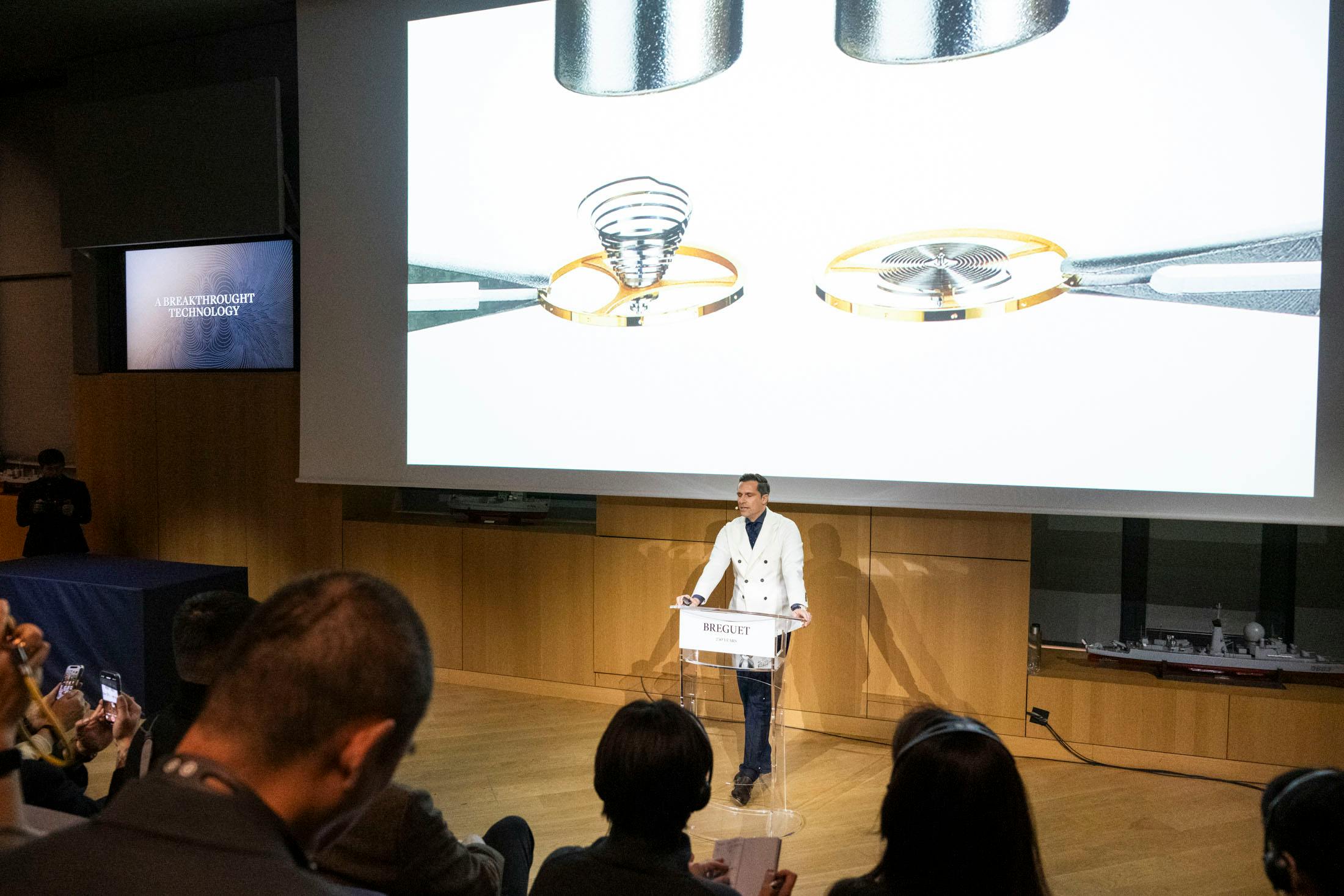 Breguet CEO Gregory Kissling