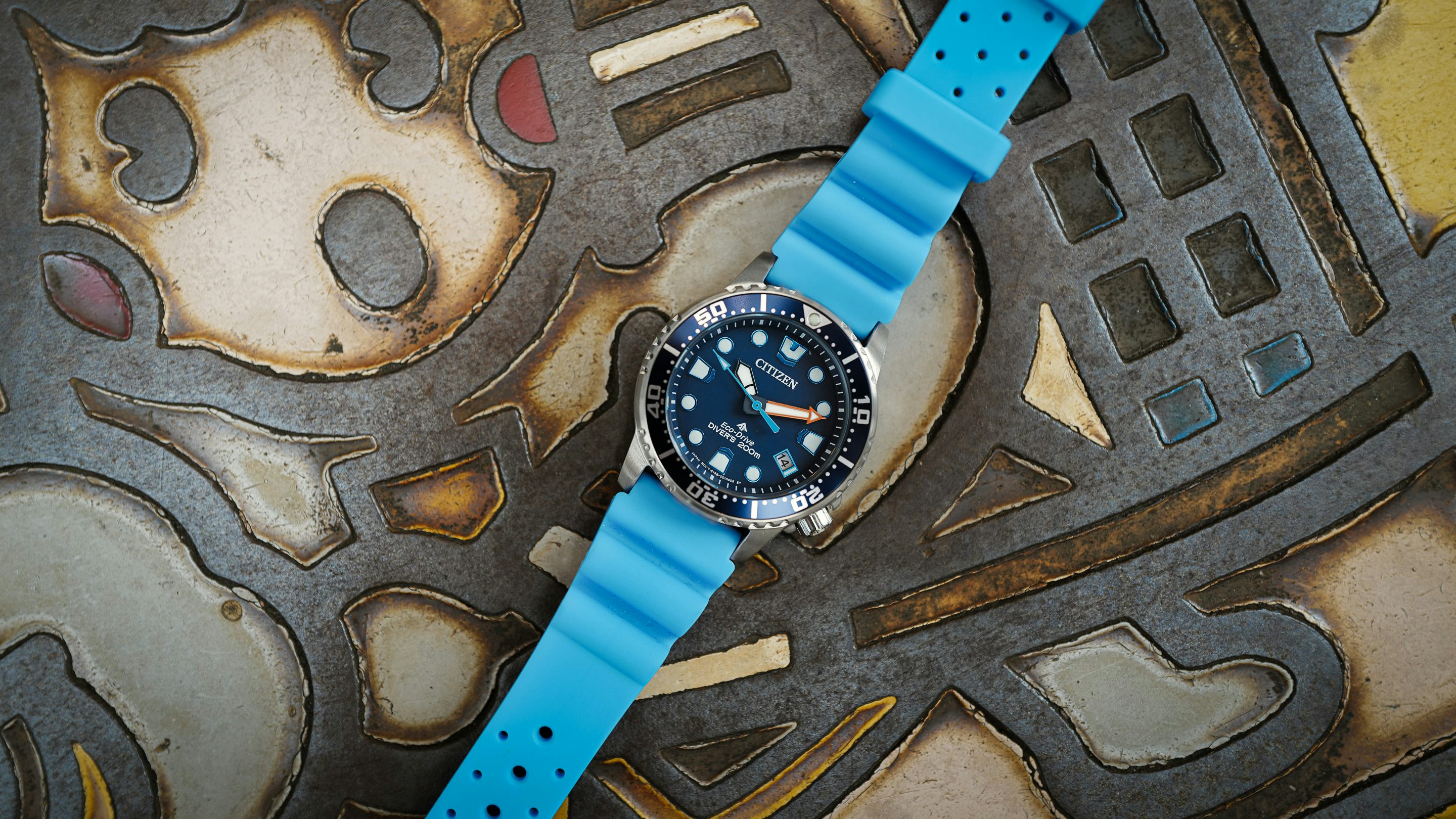 BUY Citizen Promaster Eco-Drive Blue Dial Diver Watch BN0165-55L