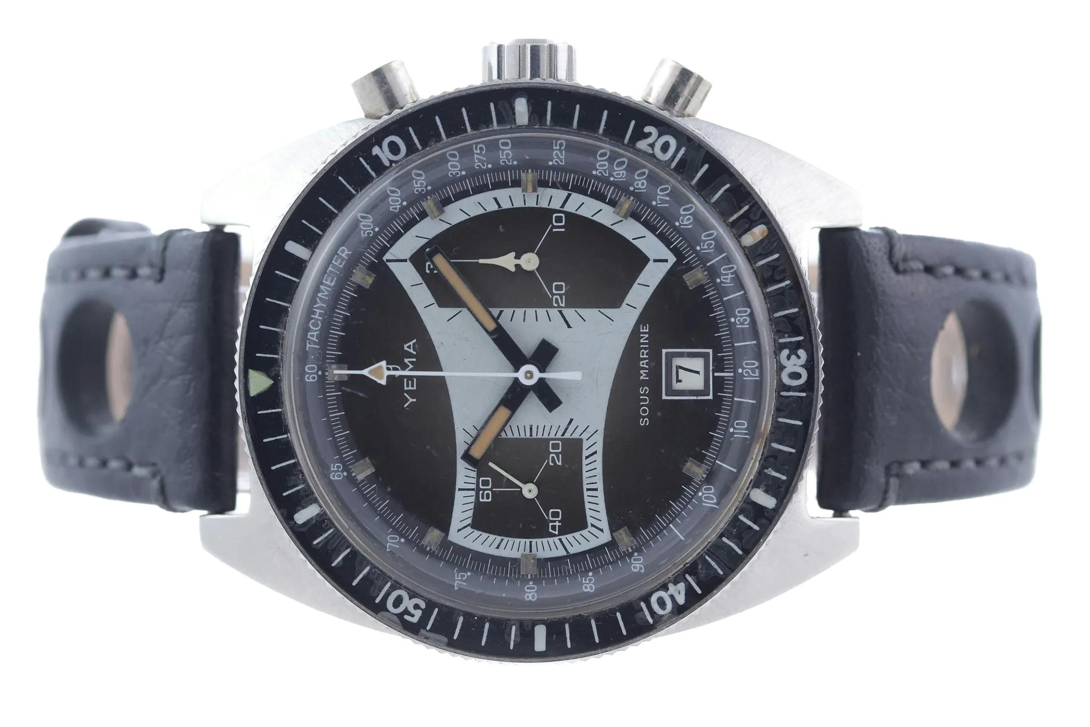 A Seiko Sportura, A Breitling Tabarly Racing Mate, A Hublot Classic Fusion Orlinski, And A Yema Tomahawk