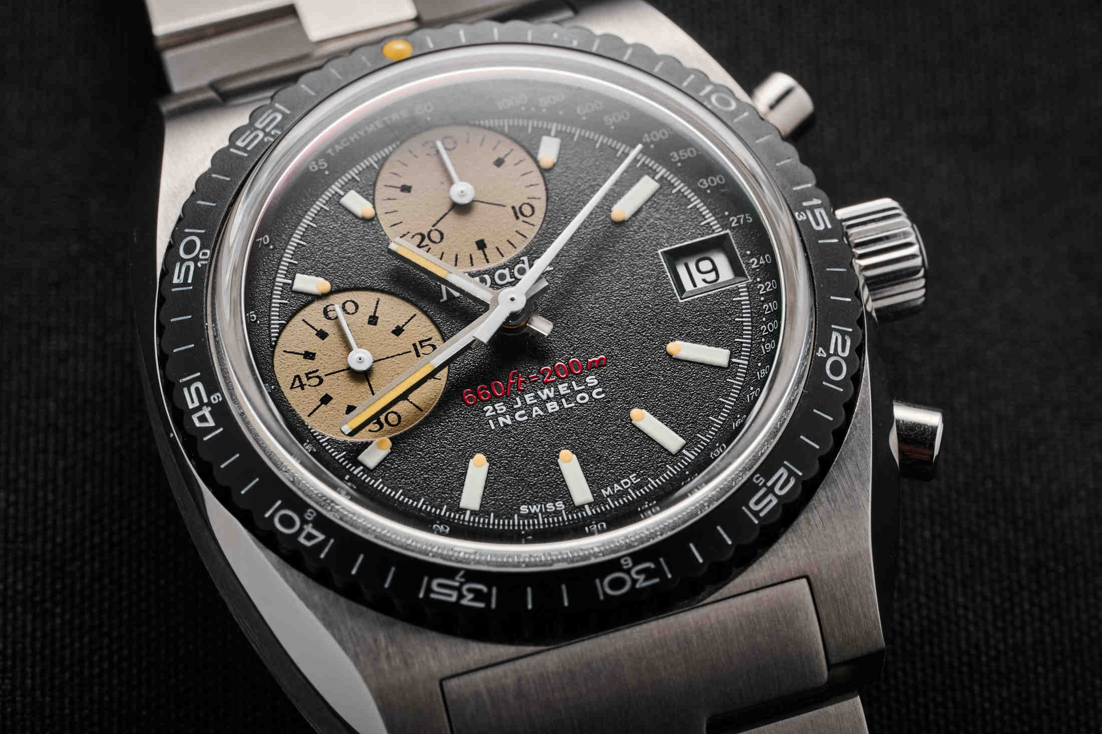 Hands-On: An Unusual Chronograph Revival – The Nivada Grenchen ...