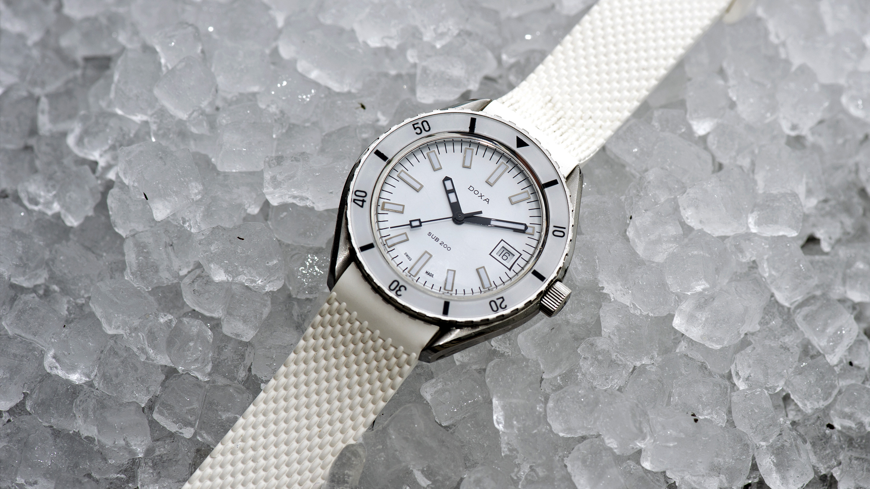 Introducing The Doxa Sub 200 Whitepearl Is Anything But Vanilla