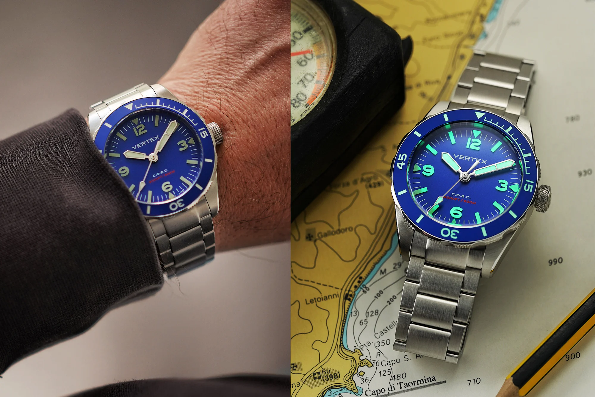 All the touch points that one looks for in a dive watch are there—excellent bezel, superior visibility in all conditions (that lume!), an accurate movement, good strap options, and, with 60 bar of pressure resistance, depth to spare. That's nothing to sni