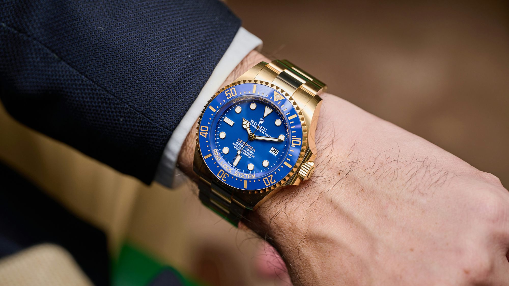 Hands-On: Sure, Nobody Asked For A (Nearly) Solid-Gold Rolex Deepsea. Yes, It's Ridiculous. But I Sure Ain't Mad They Made One.