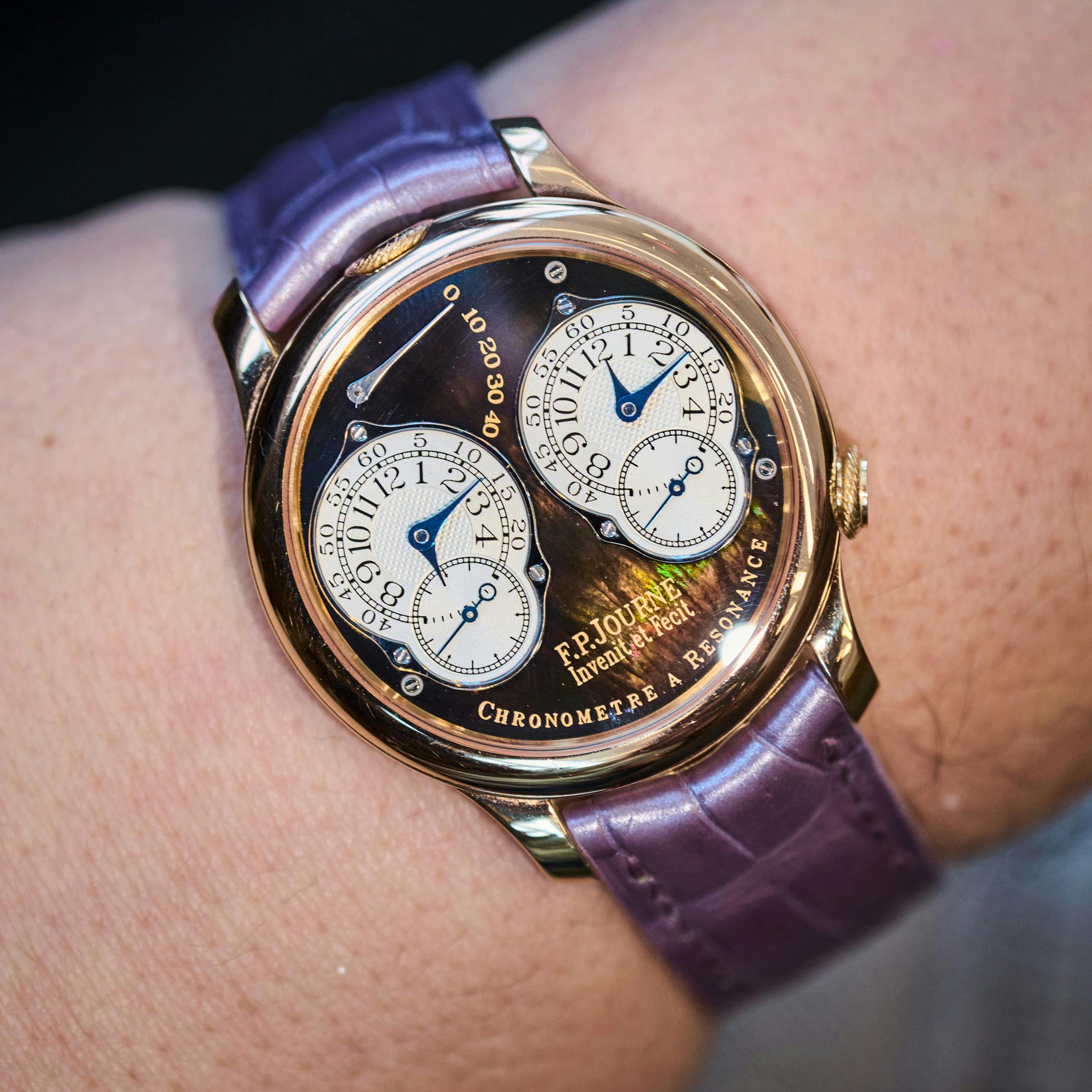 Chronomètre à Resonance Black MOP