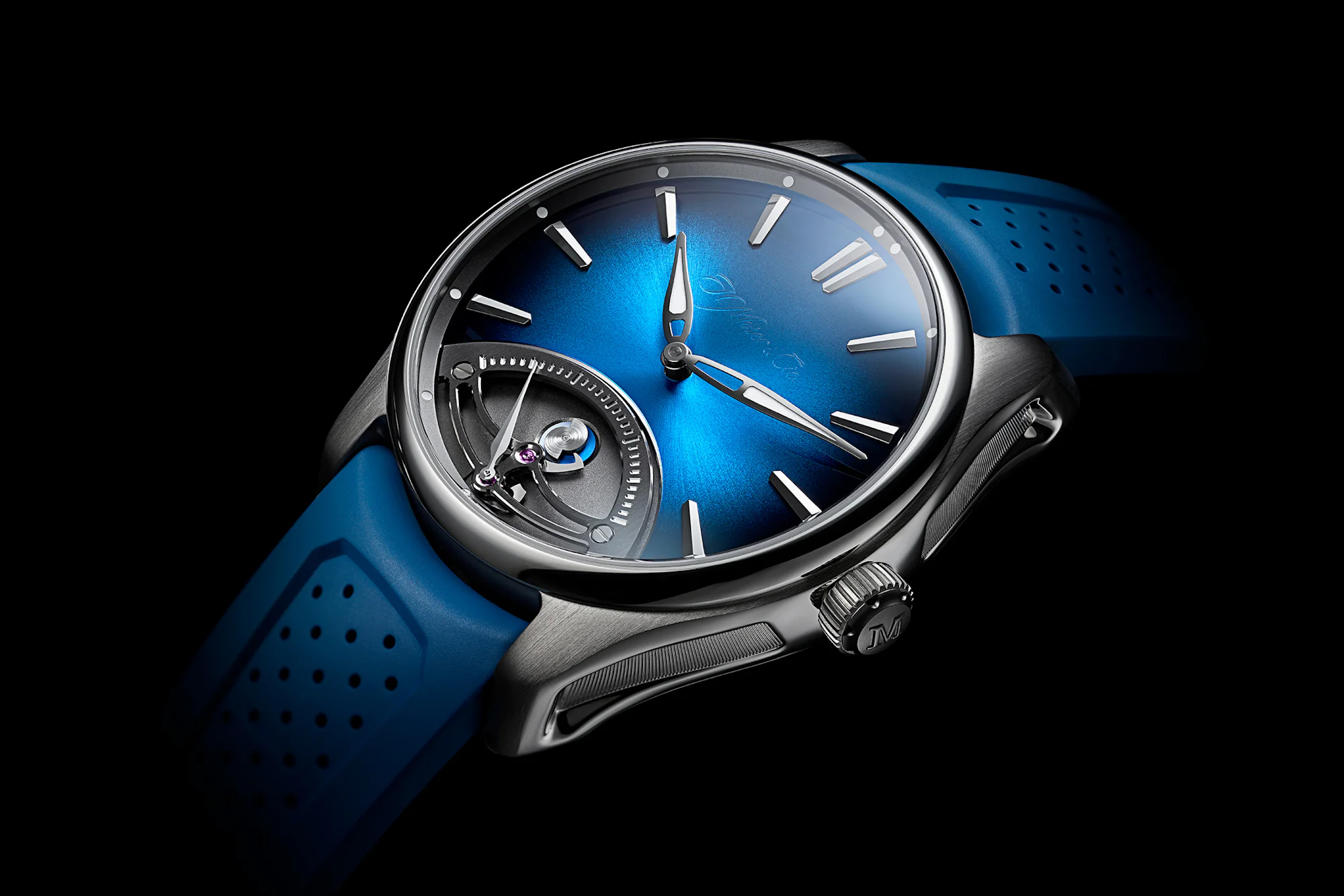 H. Moser & Cie. Pioneer Retrograde Seconds